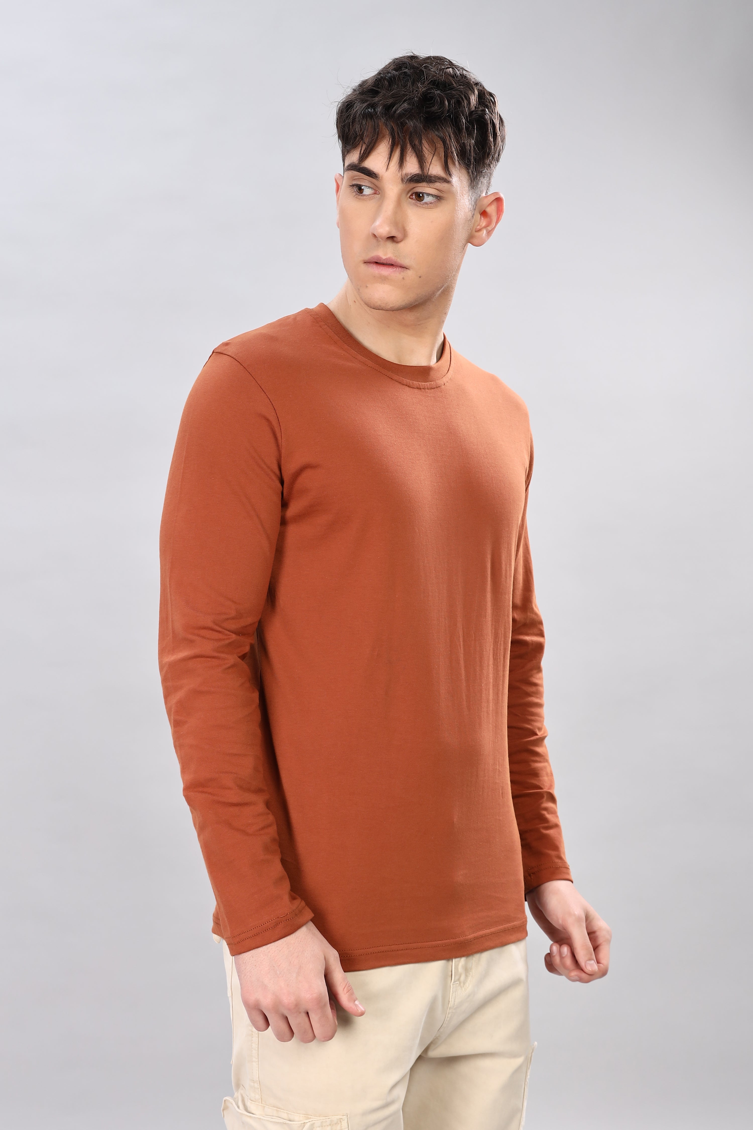 Mud Long Sleeve Crew Neck T-Shirt