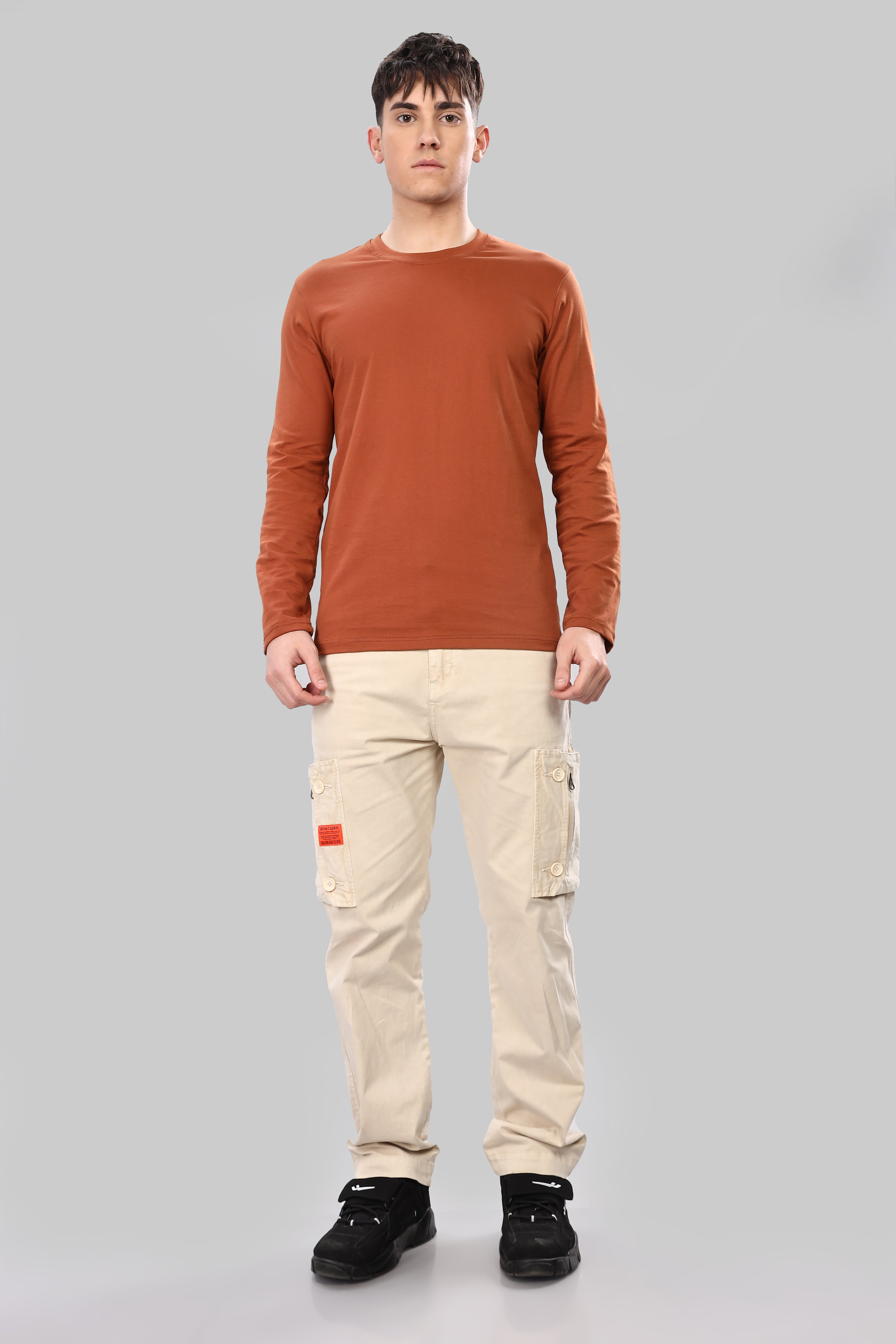 Mud Long Sleeve Crew Neck T-Shirt