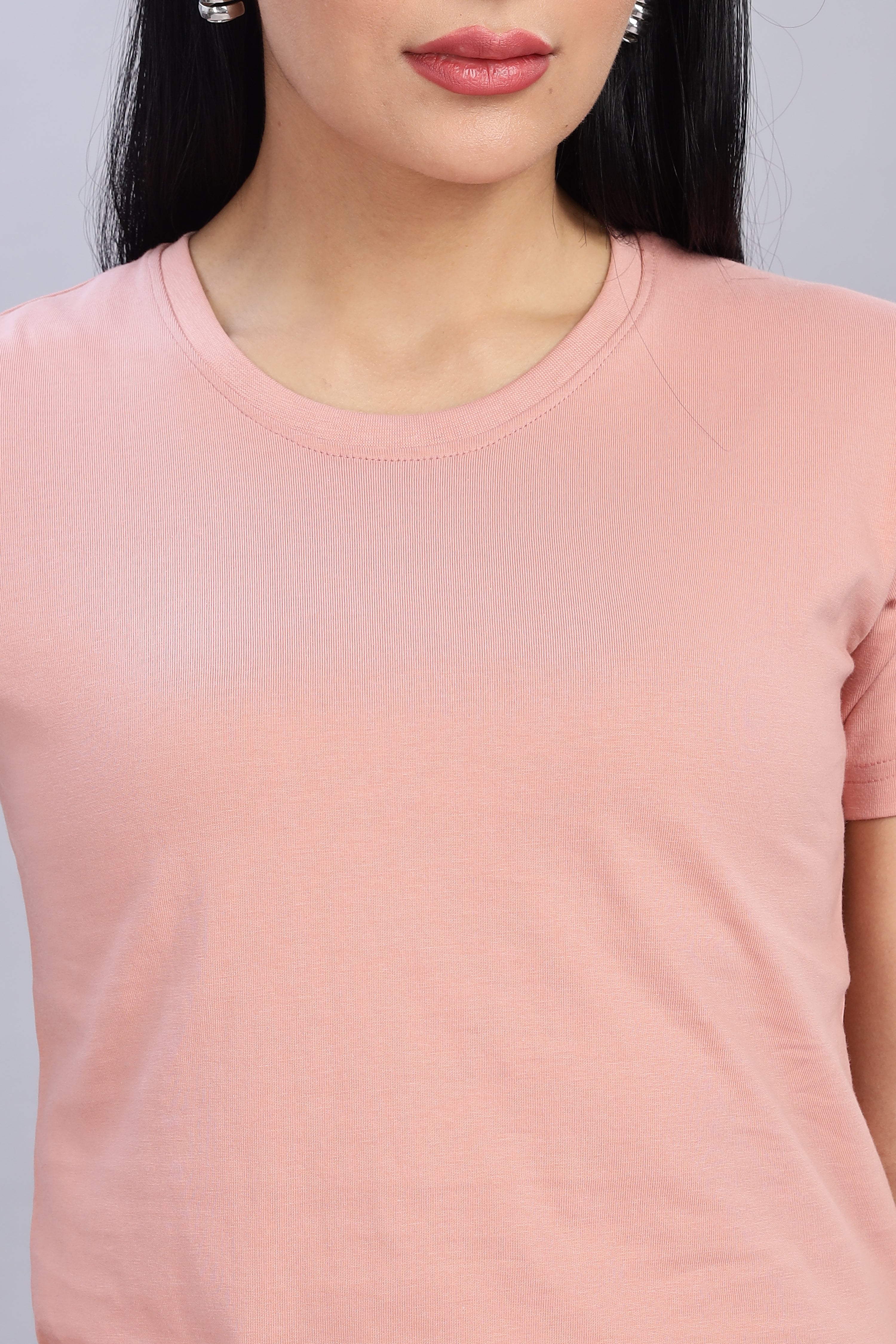Peach Crop Top