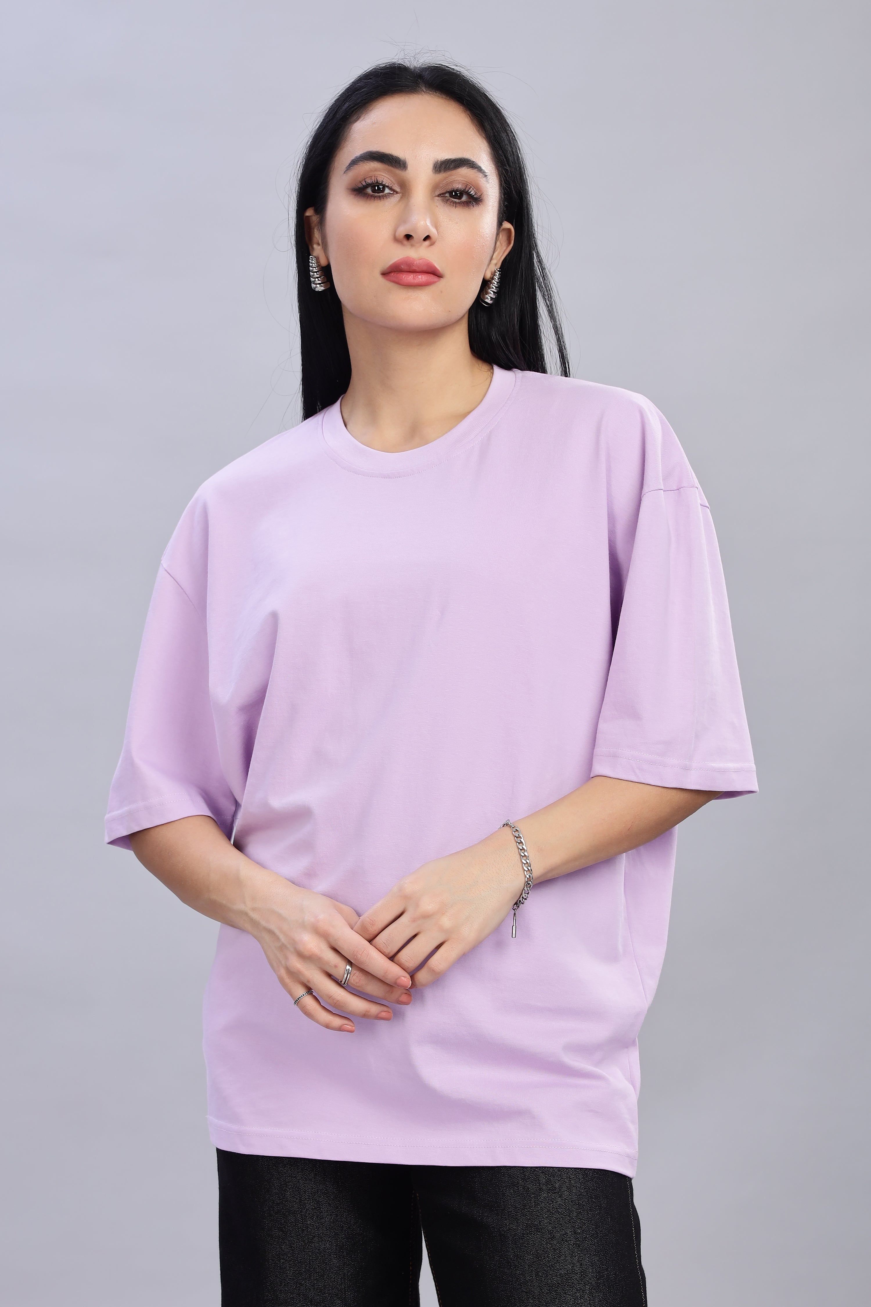 Thistle Purple Oversized T-Shirt