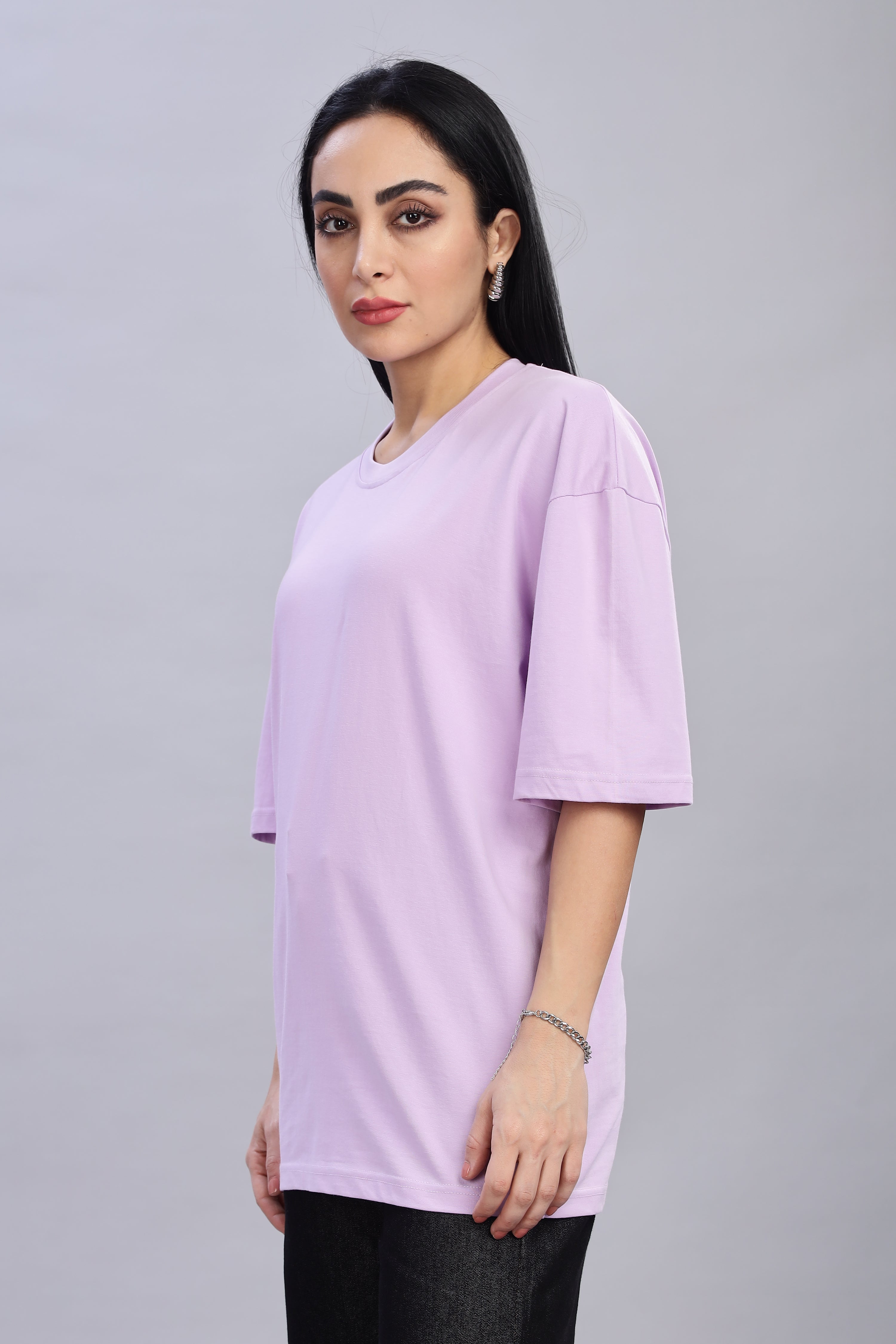 Thistle Purple Oversized T-Shirt