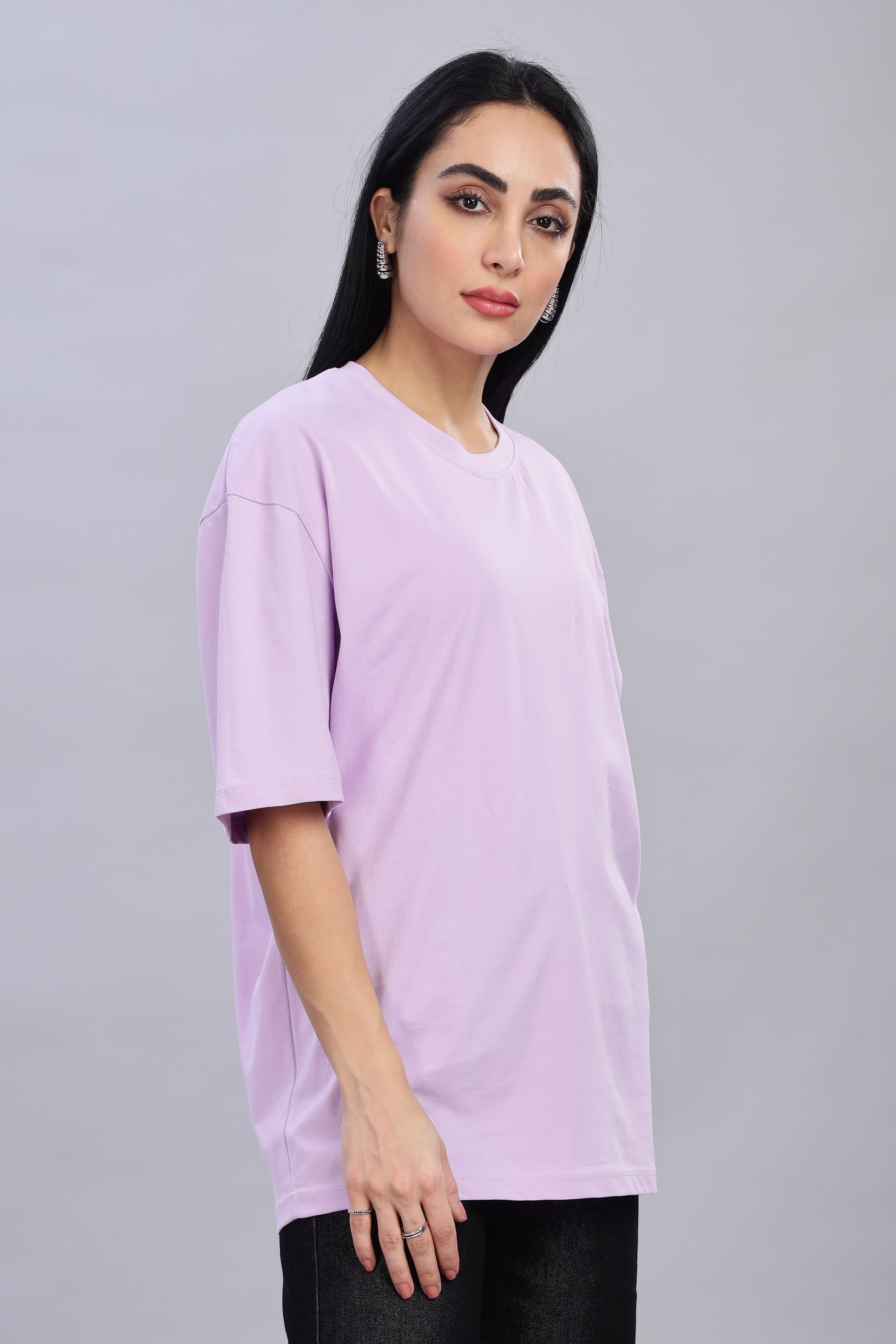 Thistle Purple Oversized T-Shirt