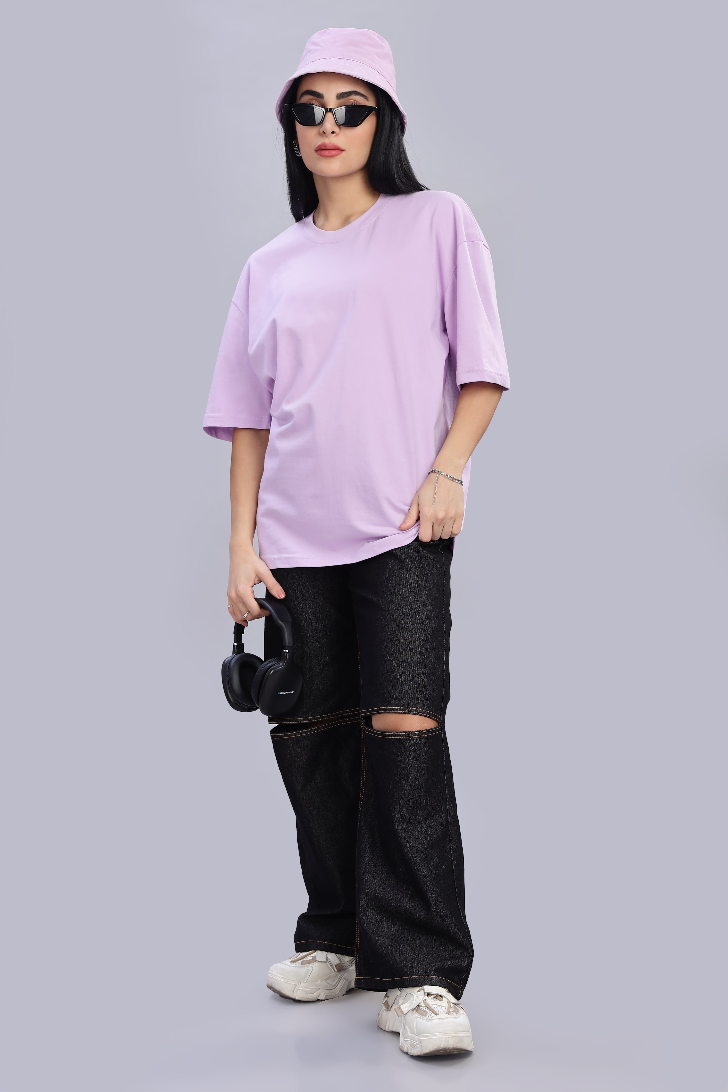 Thistle Purple Oversized T-Shirt
