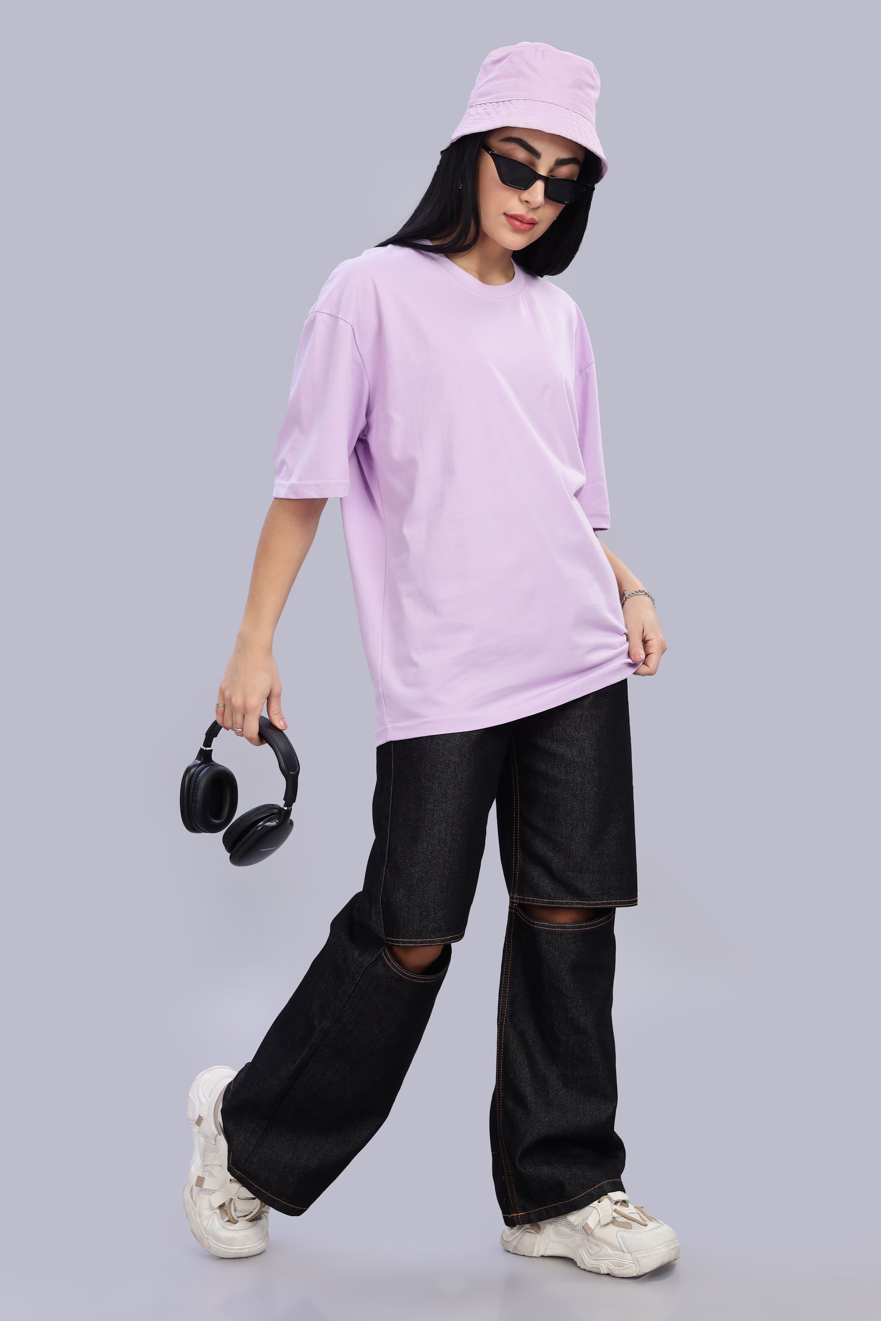 Thistle Purple Oversized T-Shirt