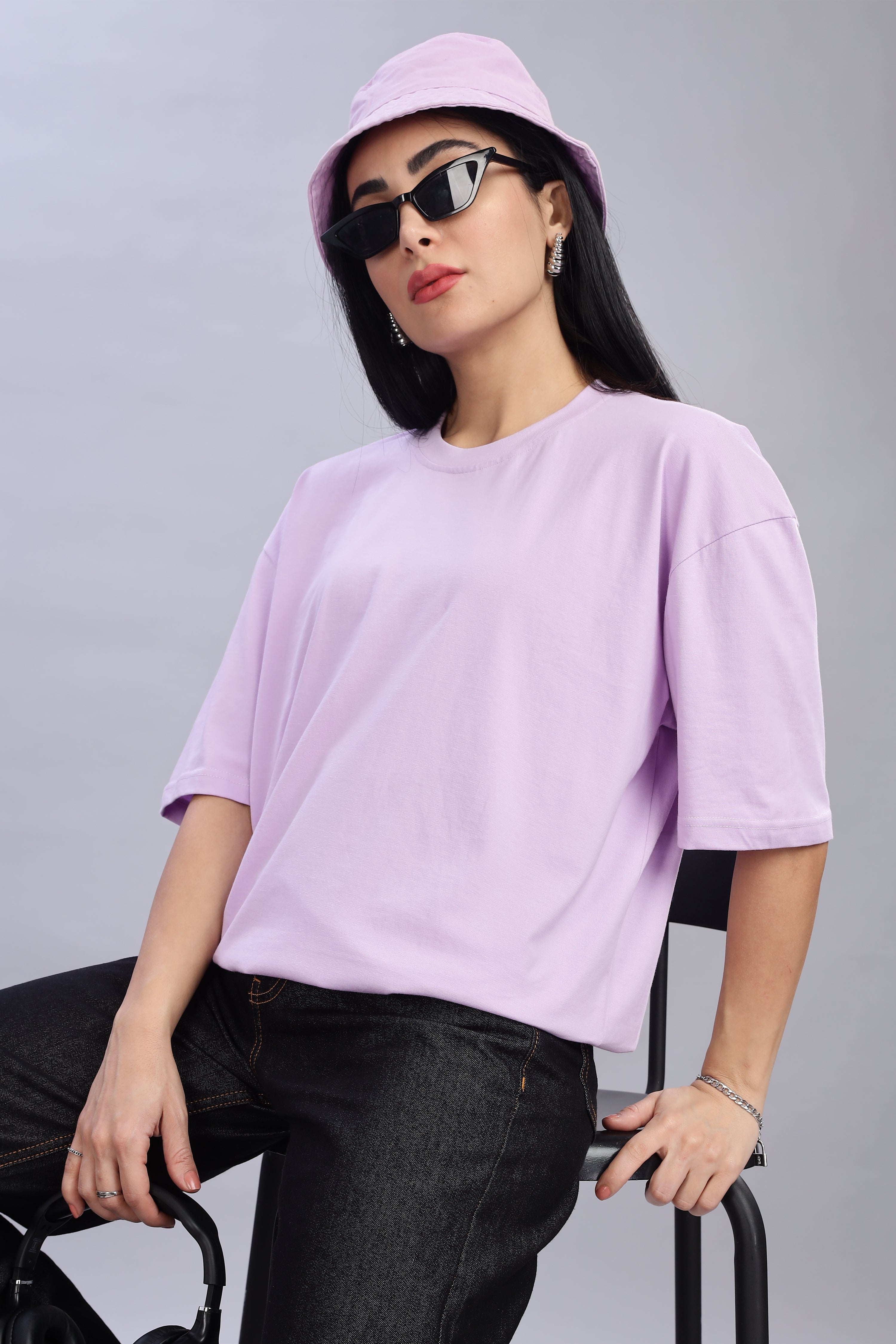 Thistle Purple Oversized T-Shirt