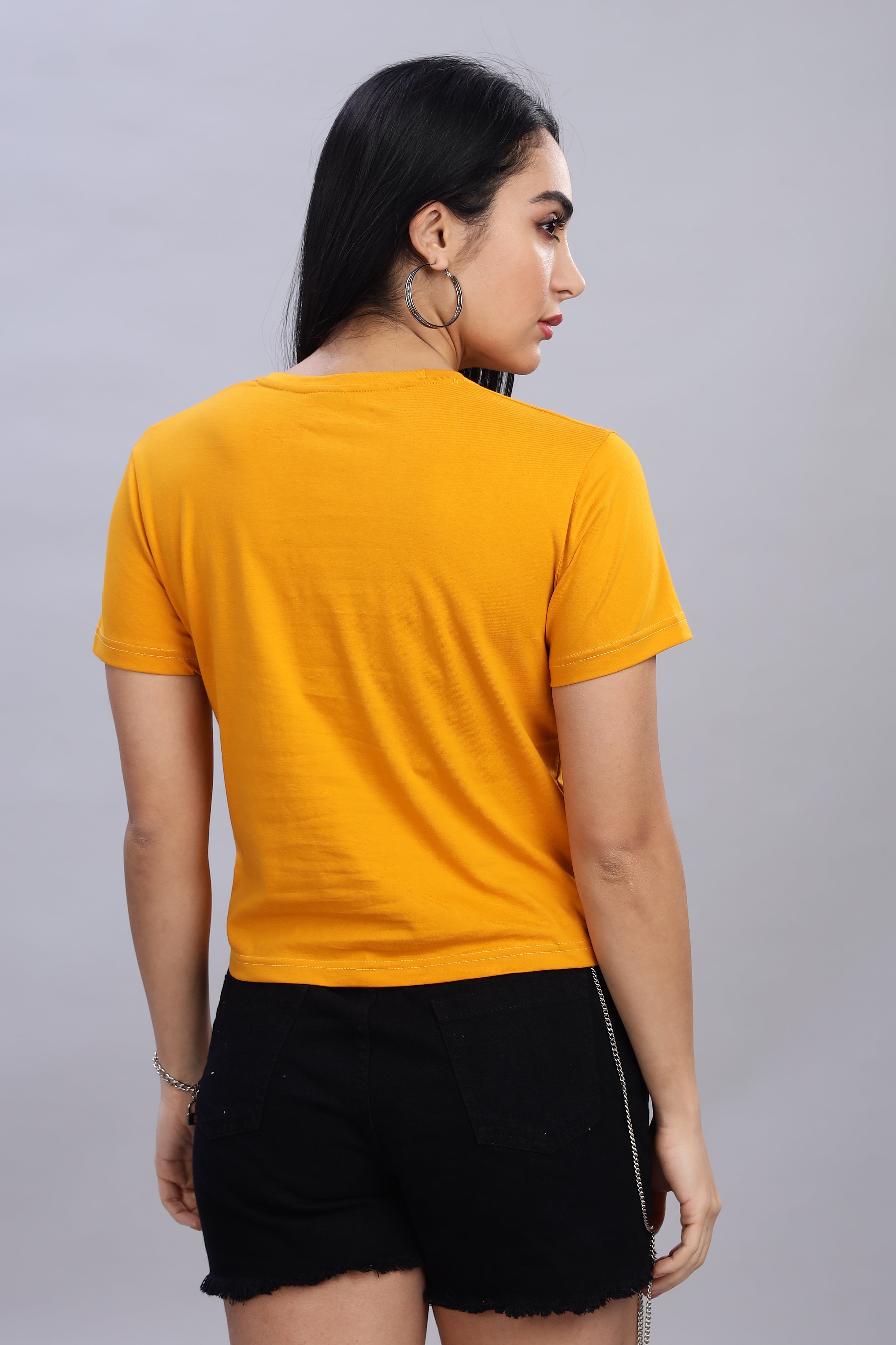Yellow Crop Top