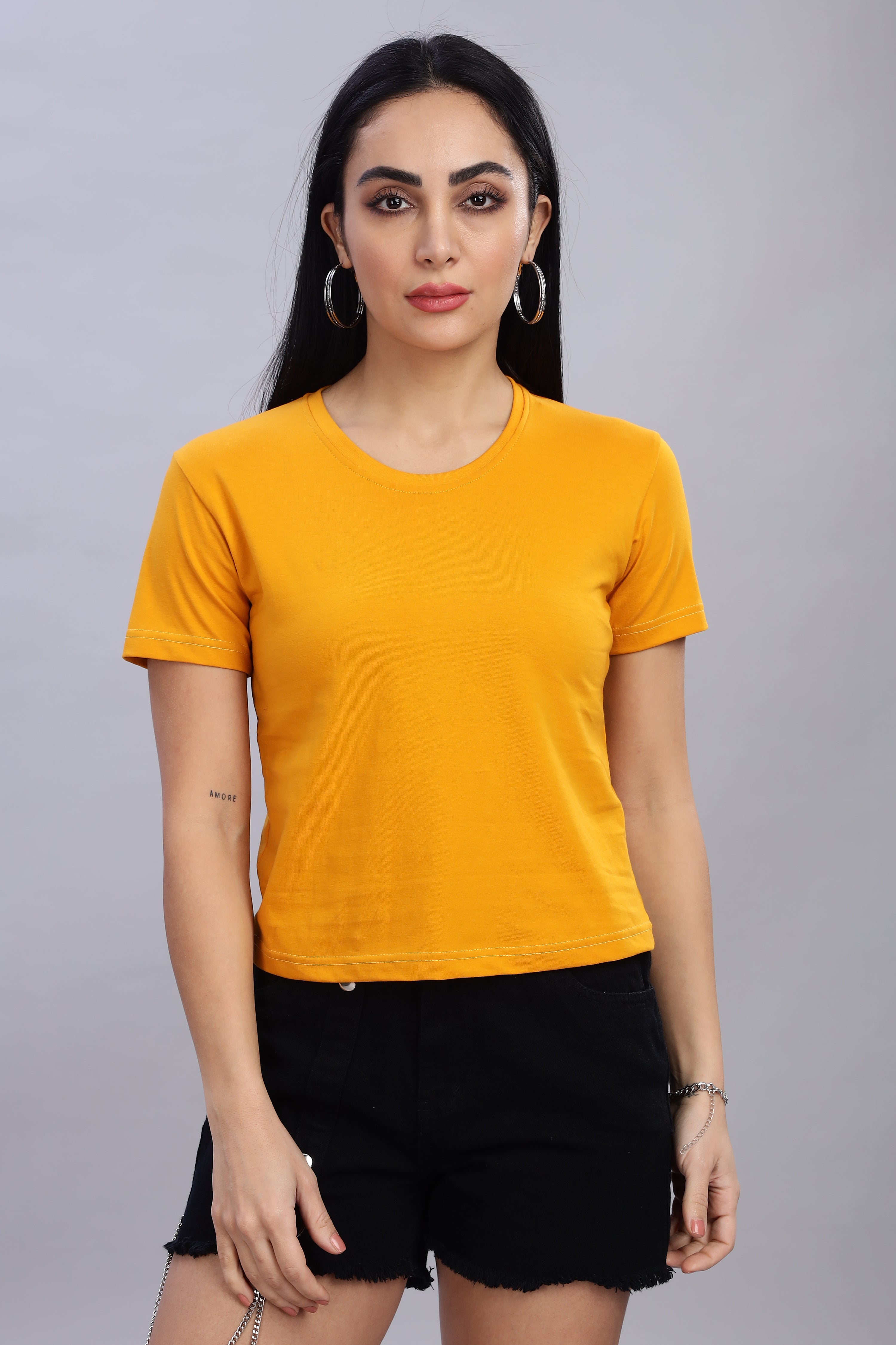 Yellow Crop Top