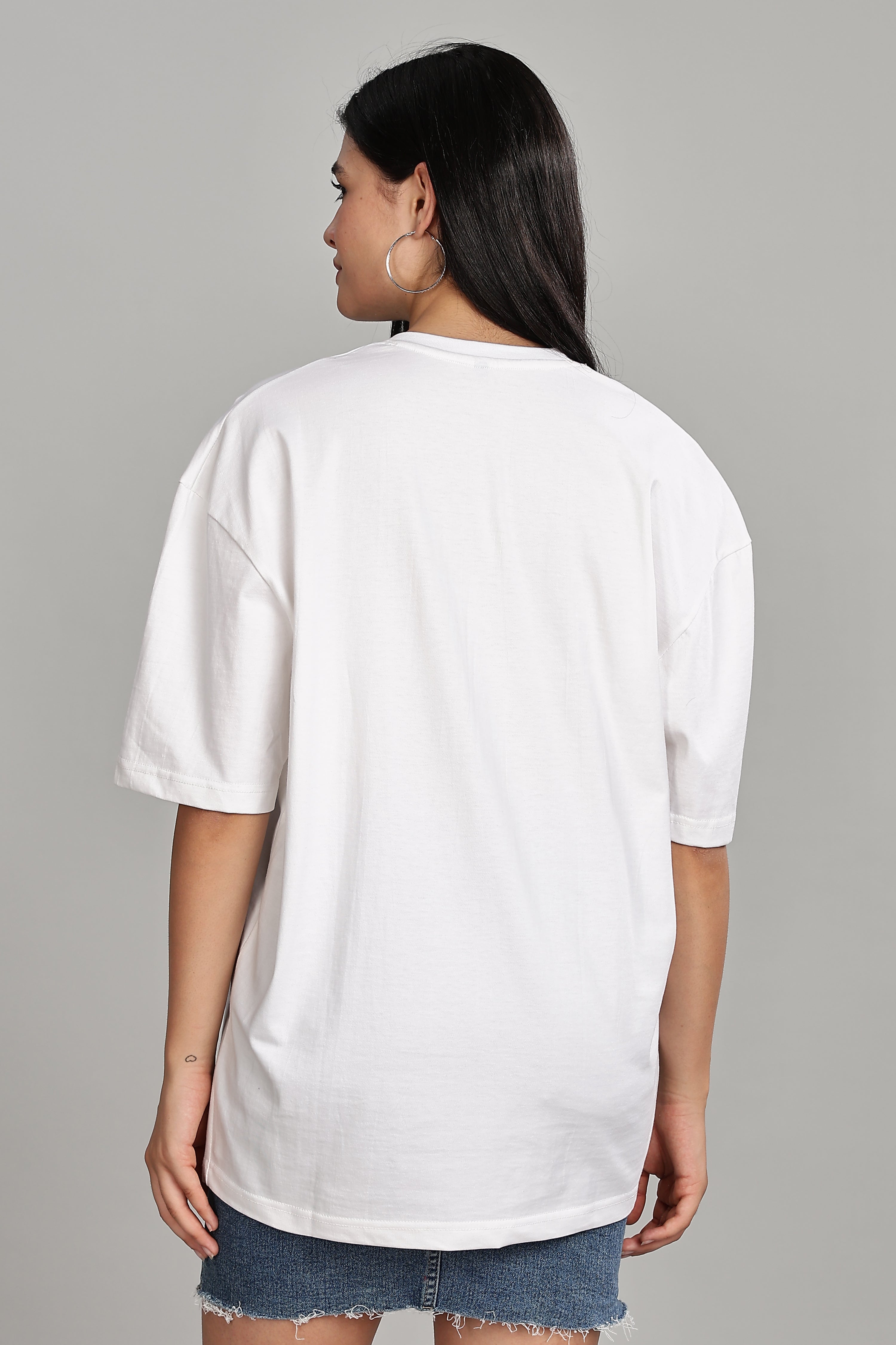Milky White Oversized T-Shirt