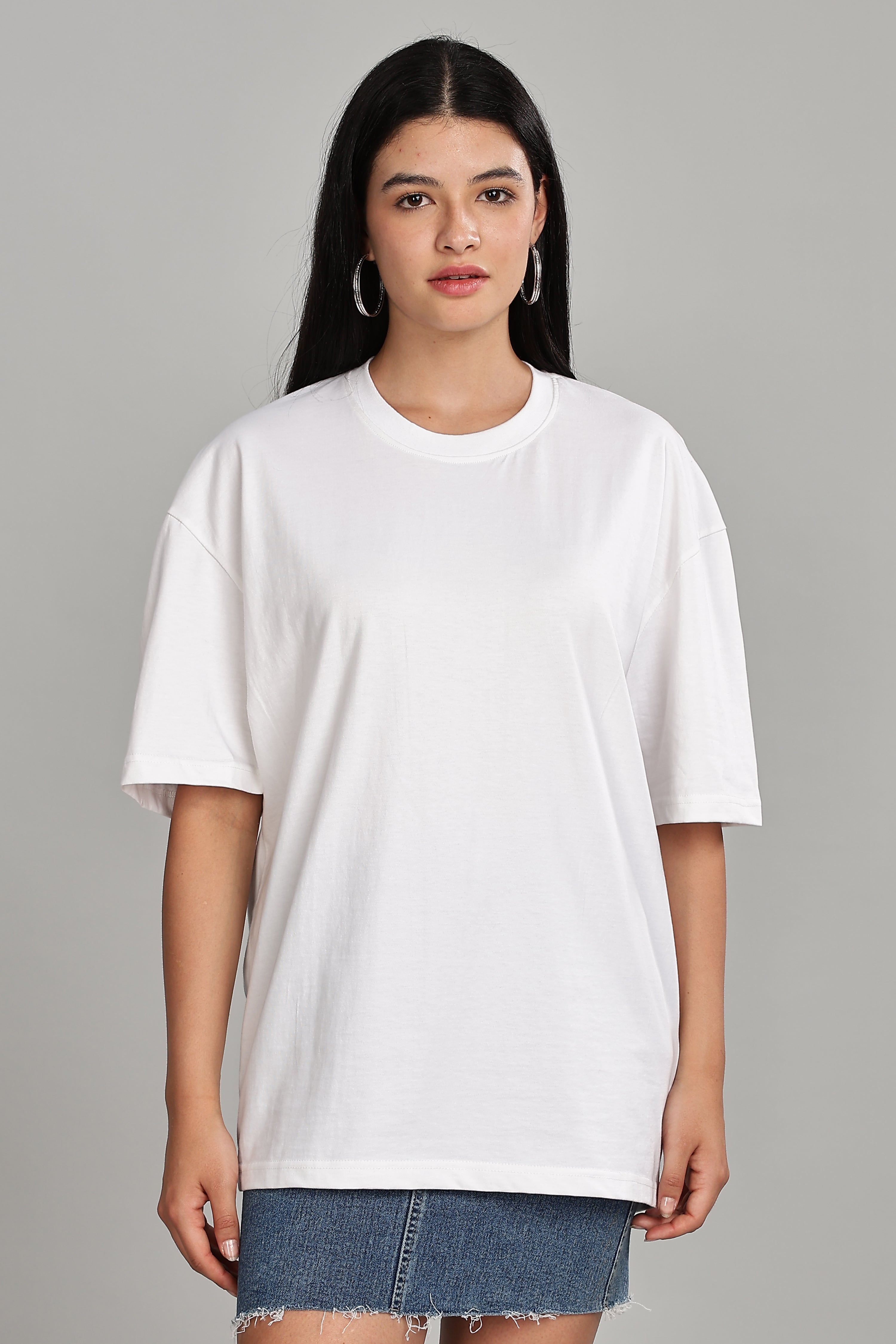 Milky White Oversized T-Shirt