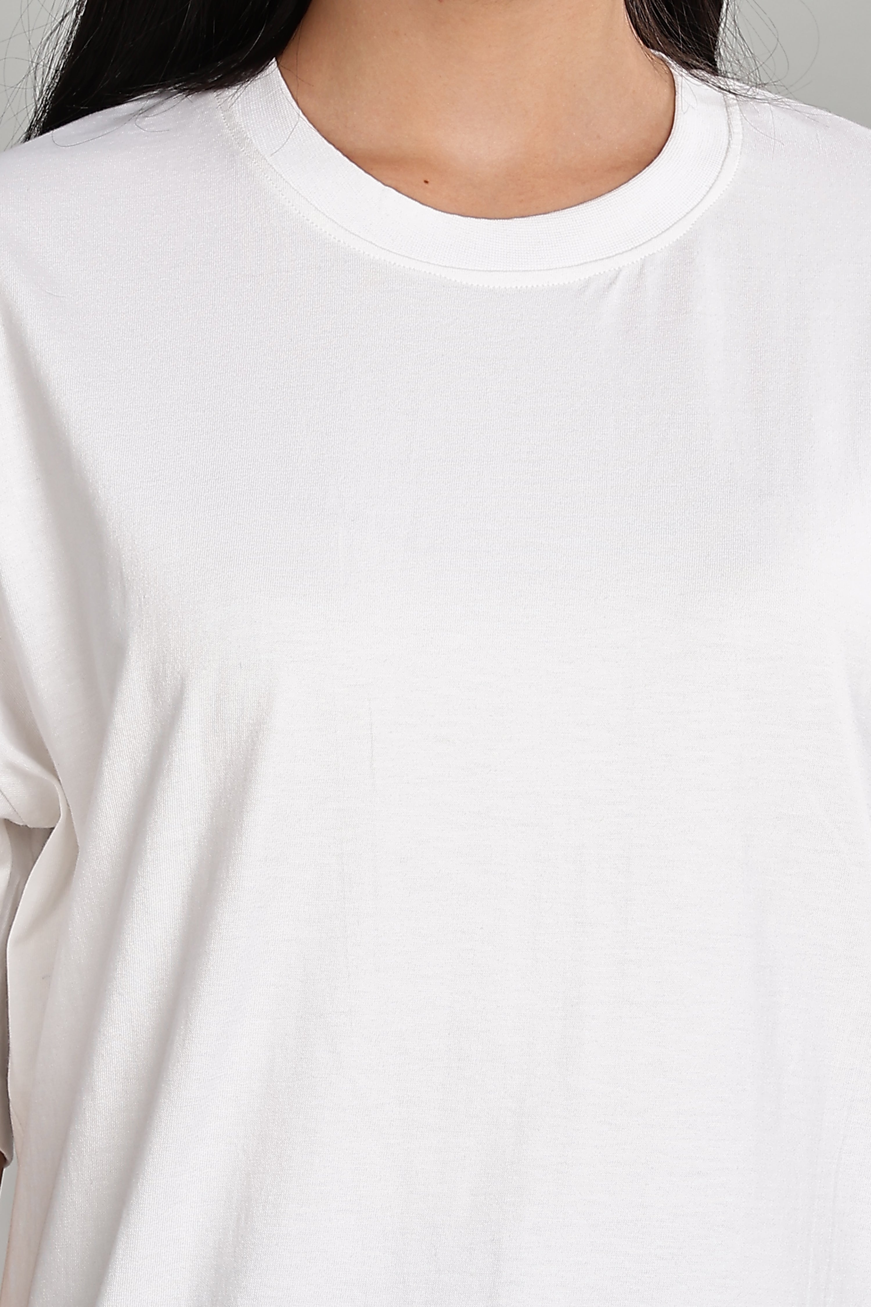 Milky White Oversized T-Shirt