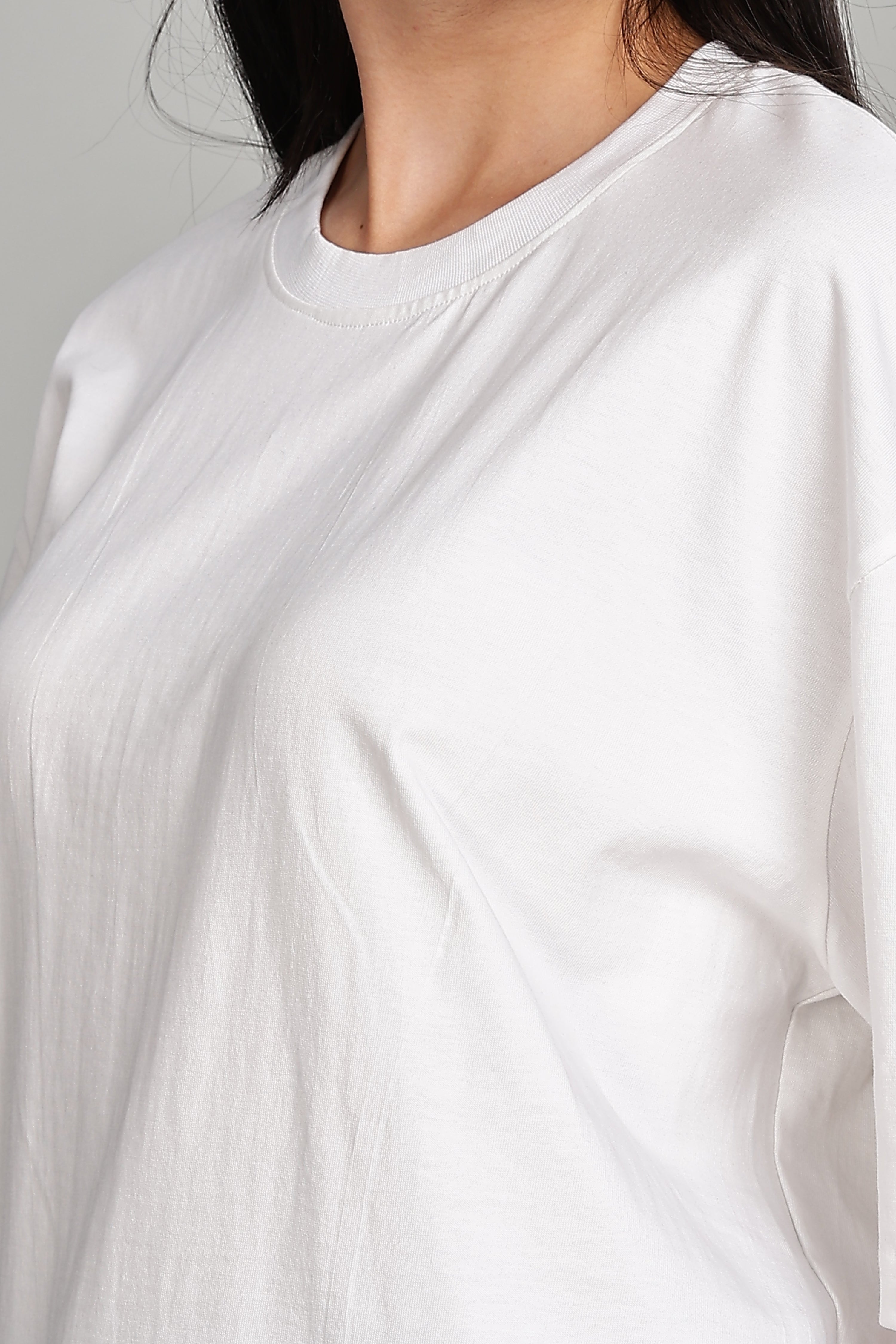 Milky White Oversized T-Shirt