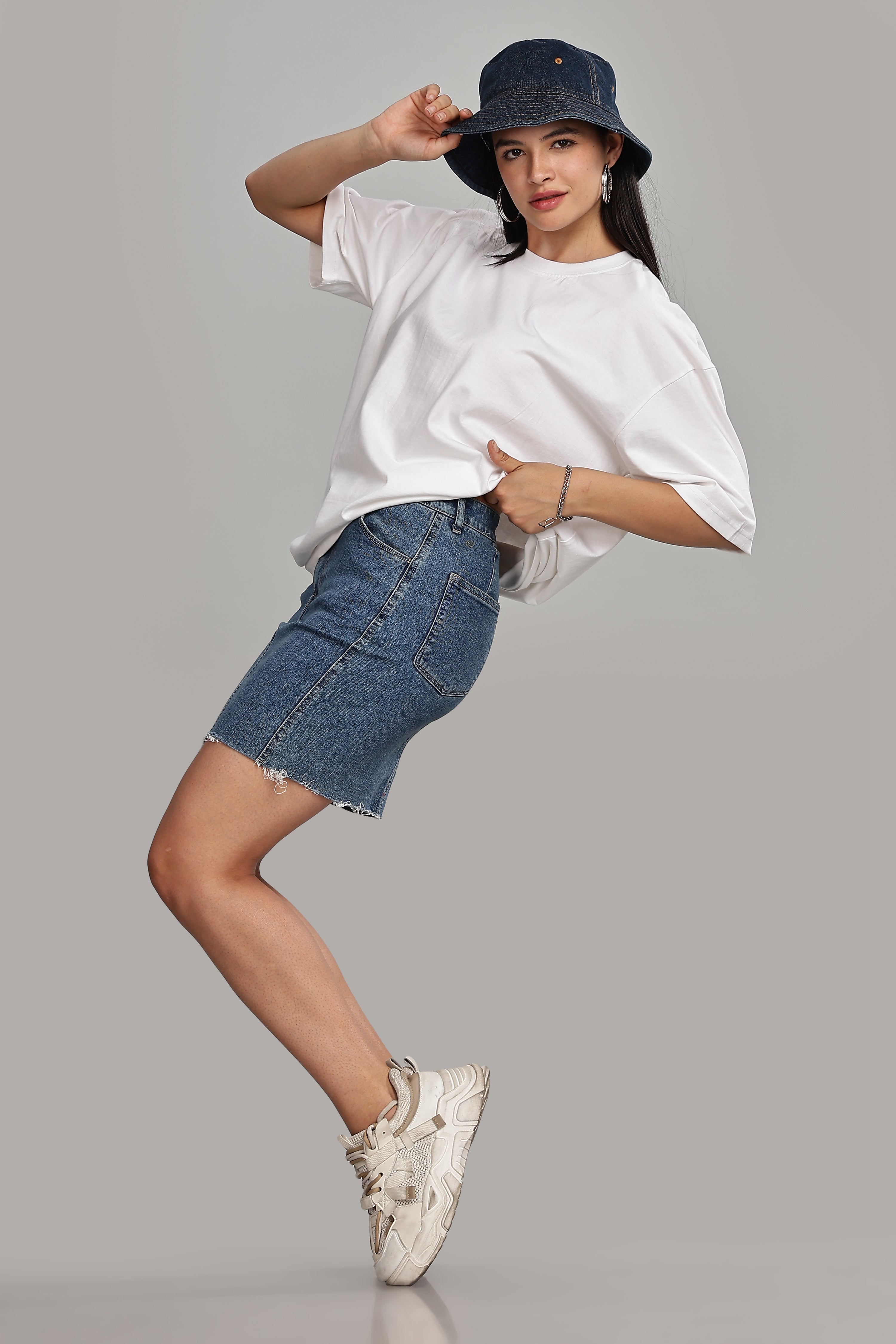 Milky White Oversized T-Shirt
