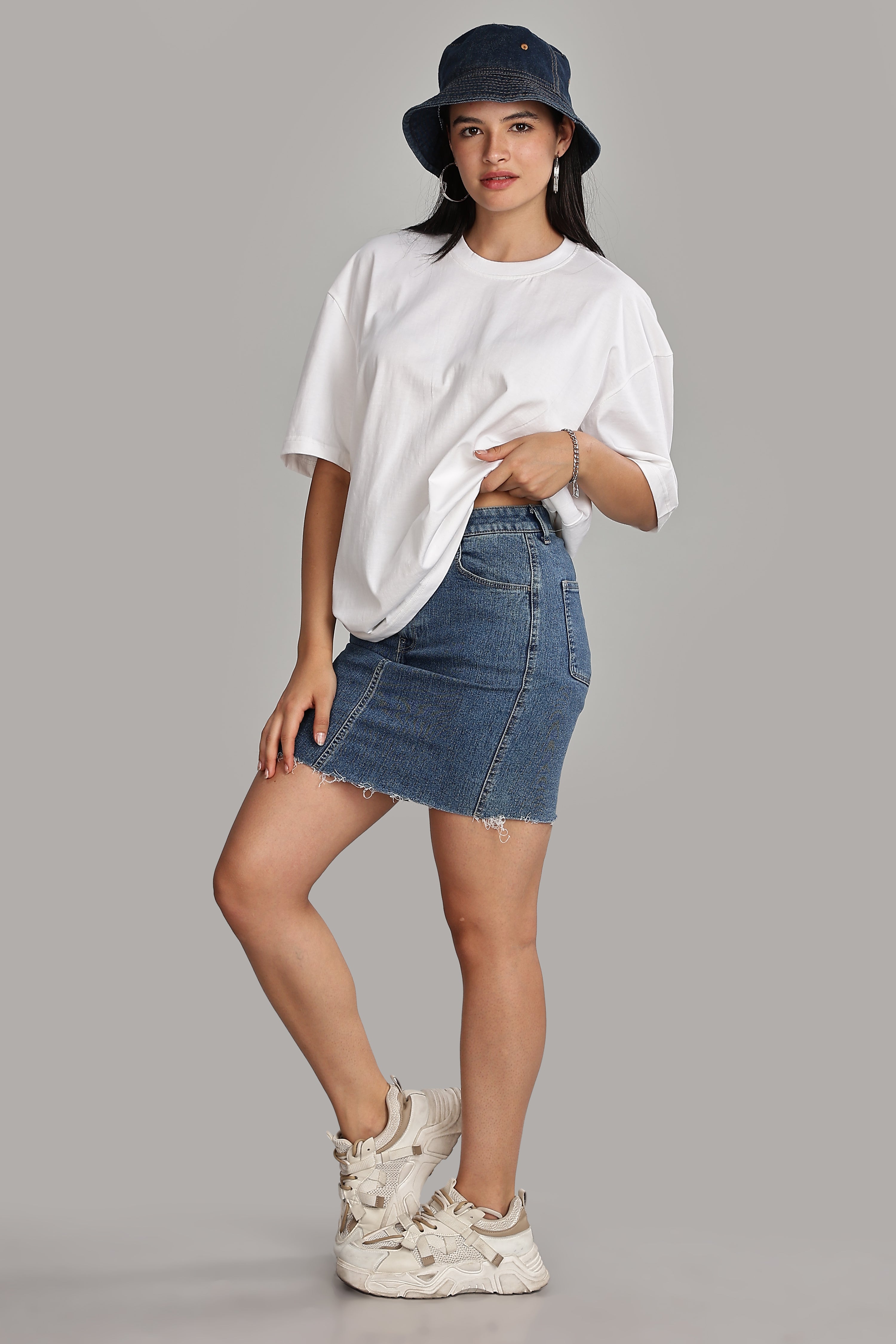 Milky White Oversized T-Shirt