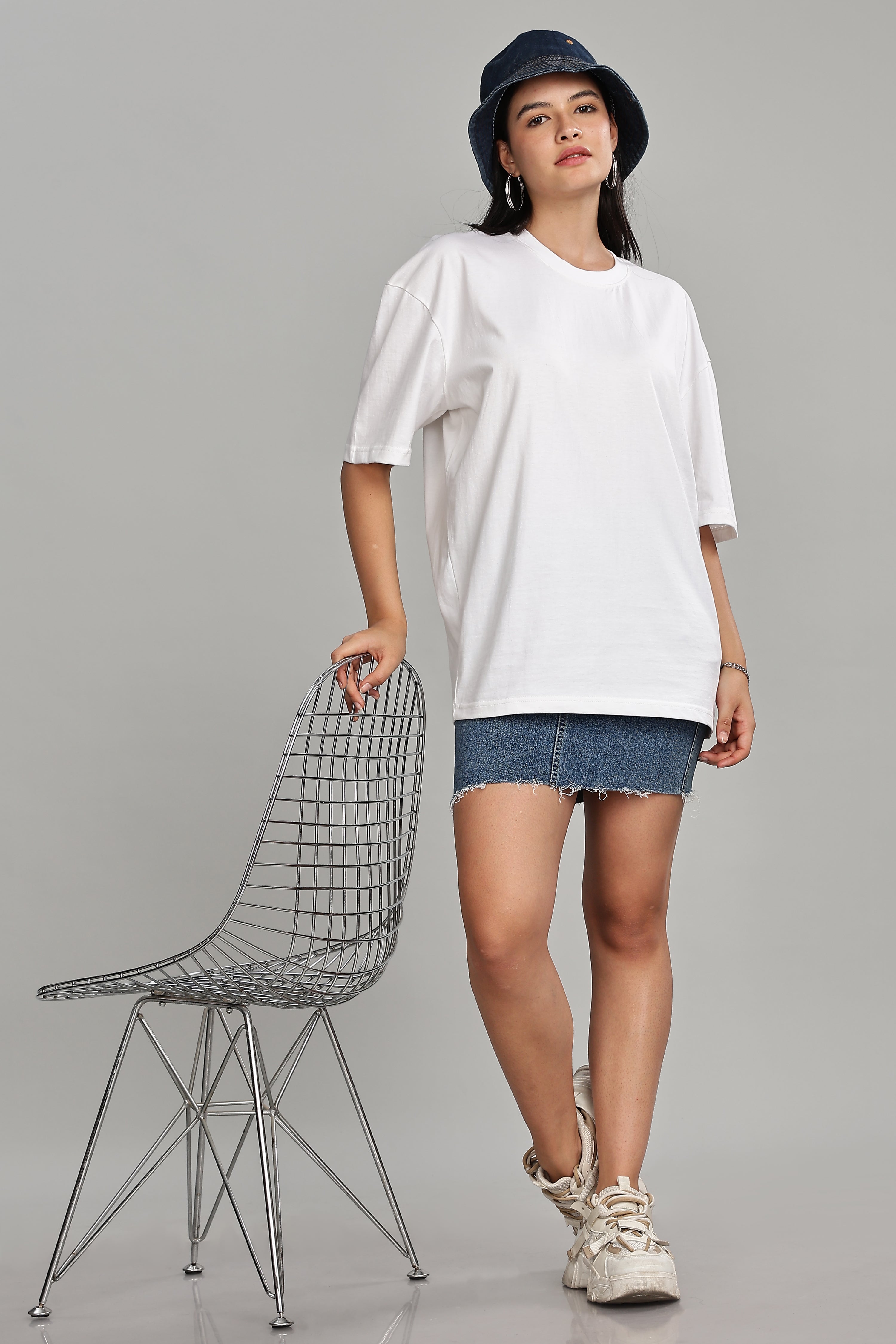 Milky White Oversized T-Shirt