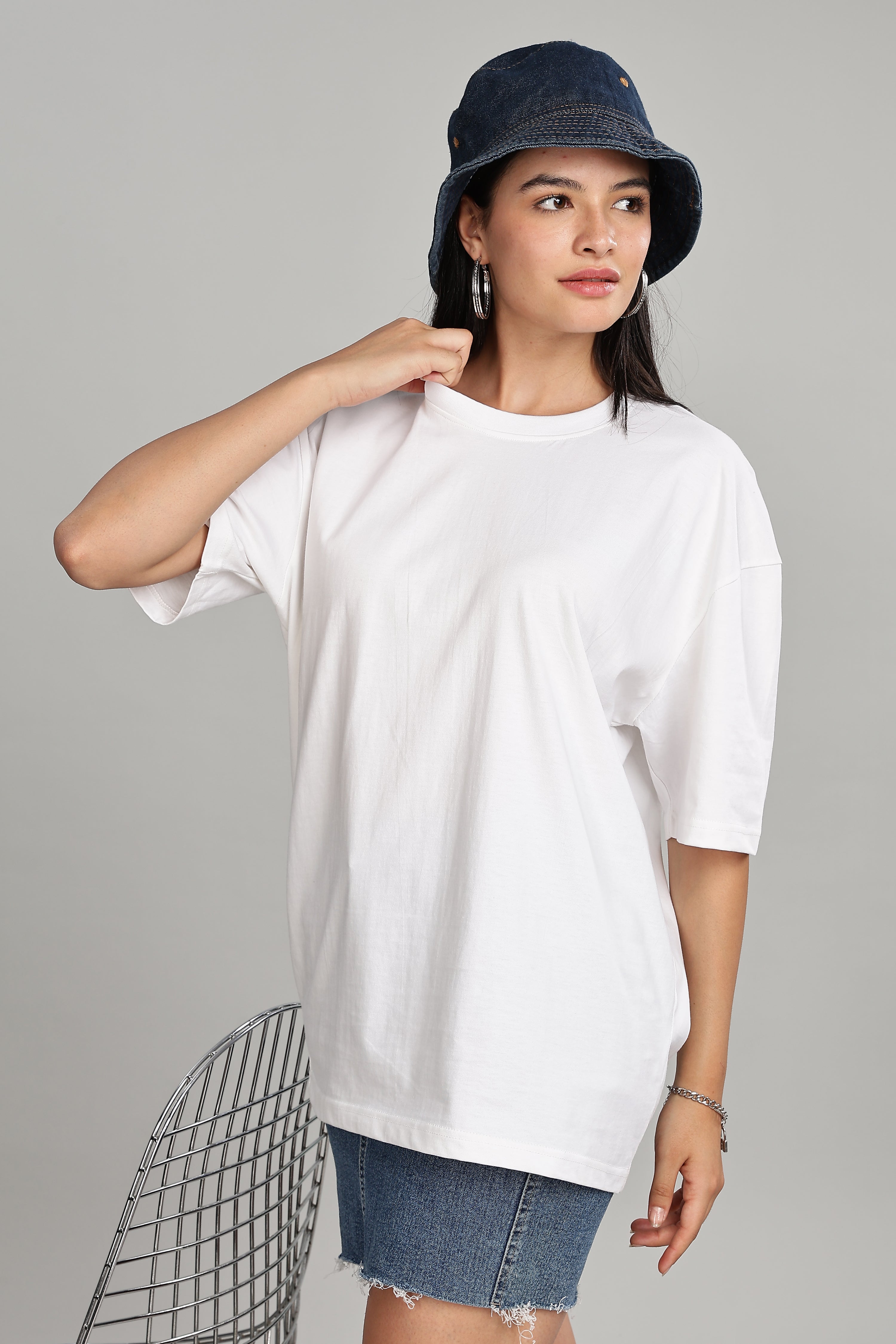 Milky White Oversized T-Shirt