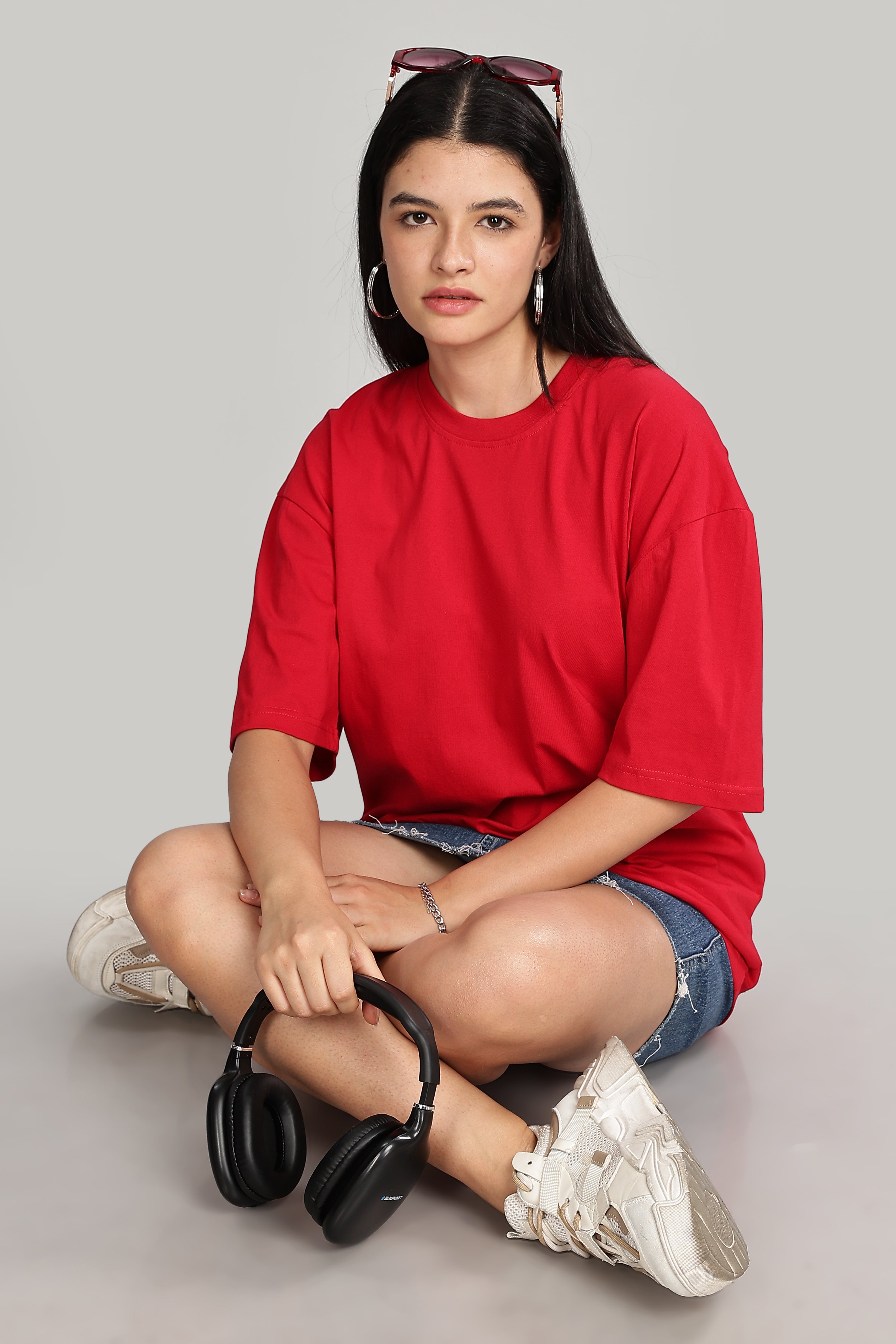 Classic Red Oversized T-Shirt