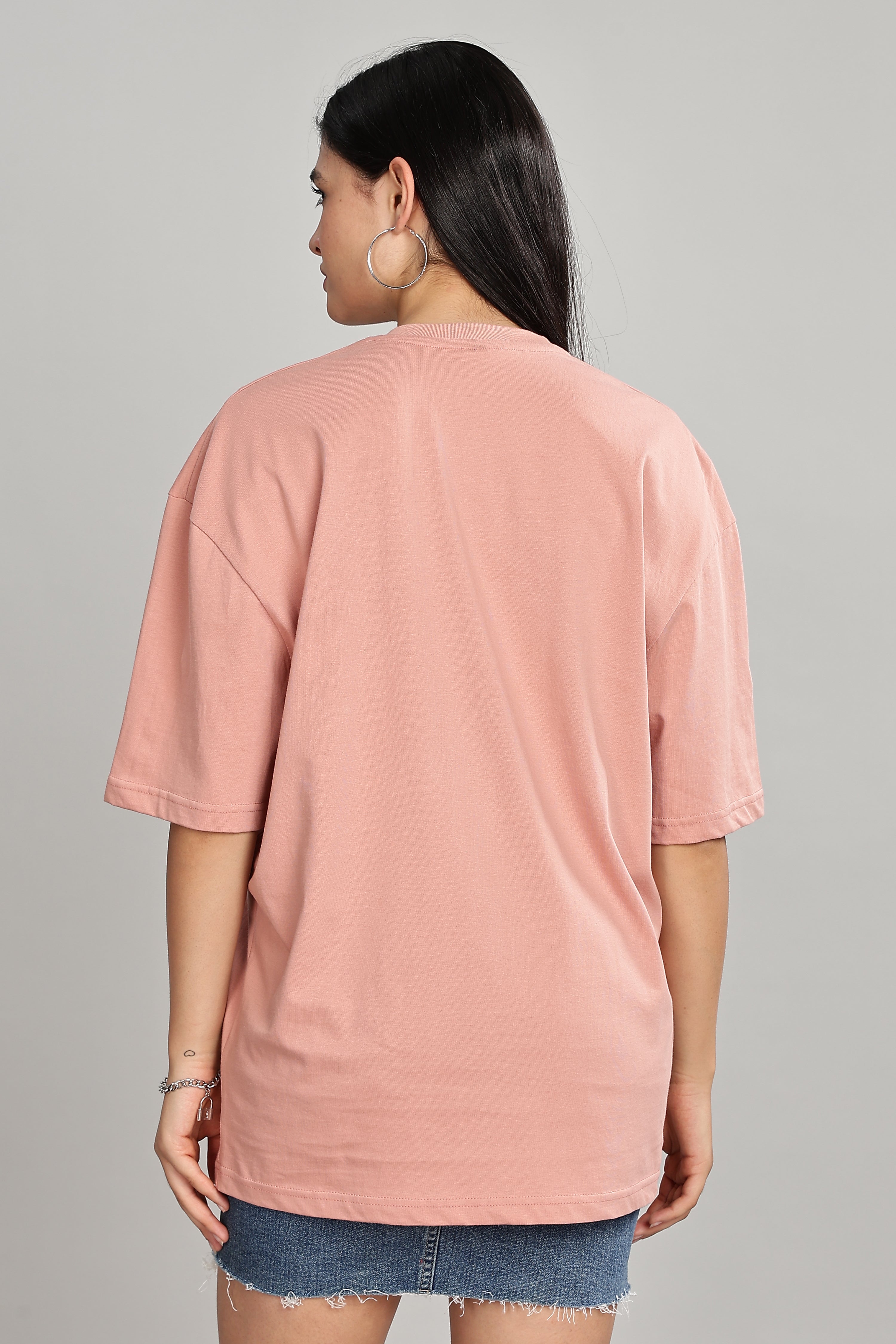 Peach Oversized T-Shirt