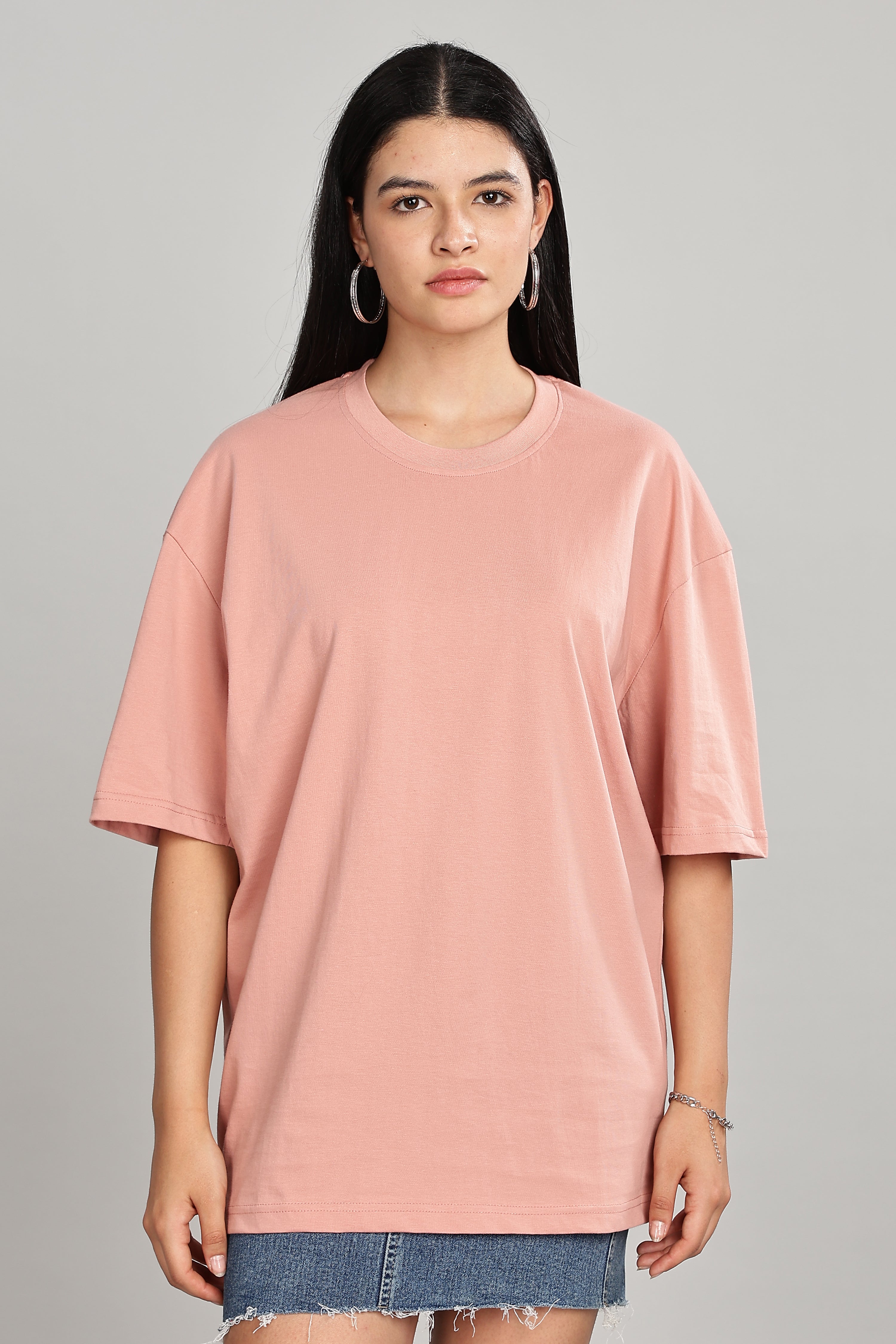 Peach Oversized T-Shirt
