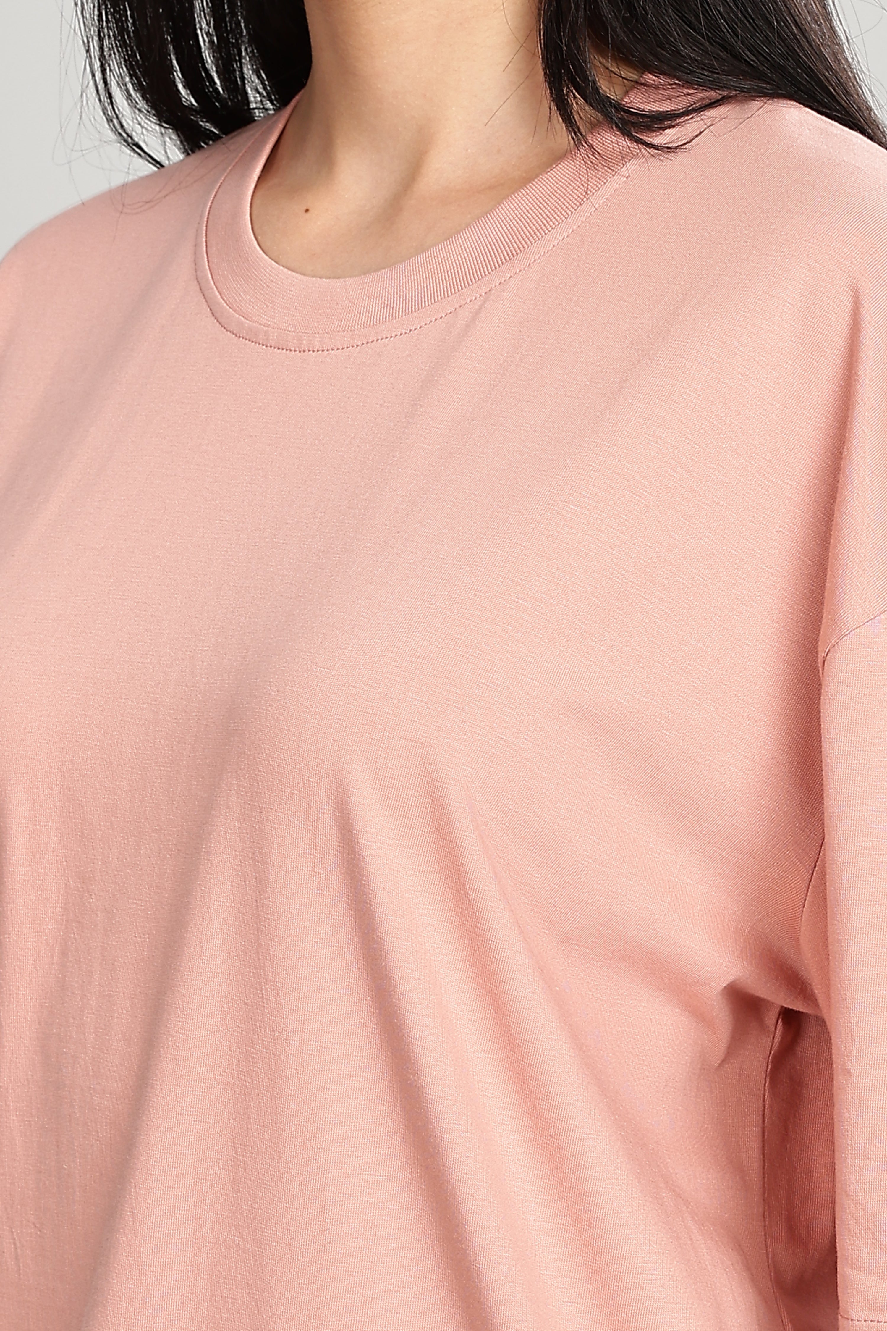 Peach Oversized T-Shirt