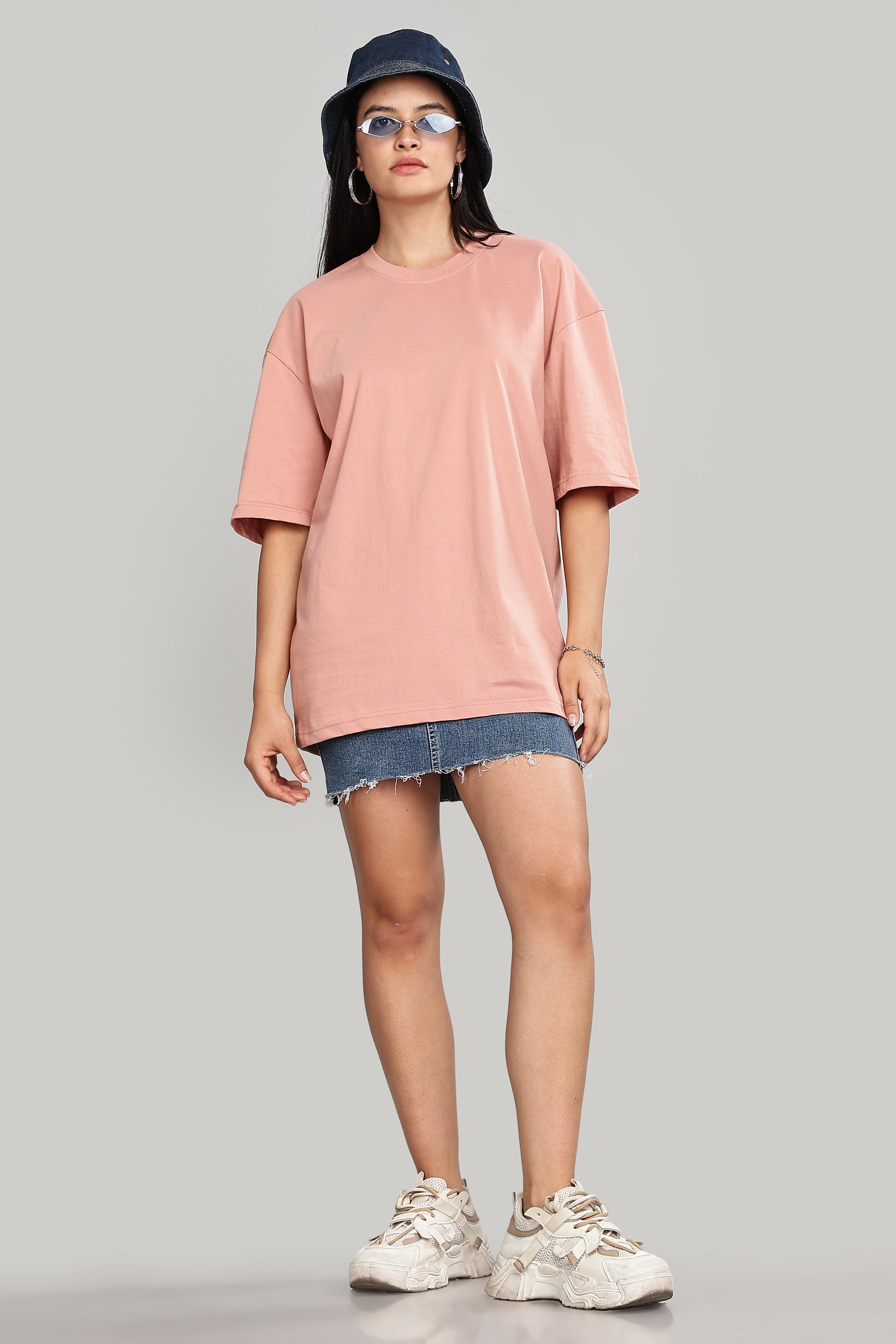 Peach Oversized T-Shirt