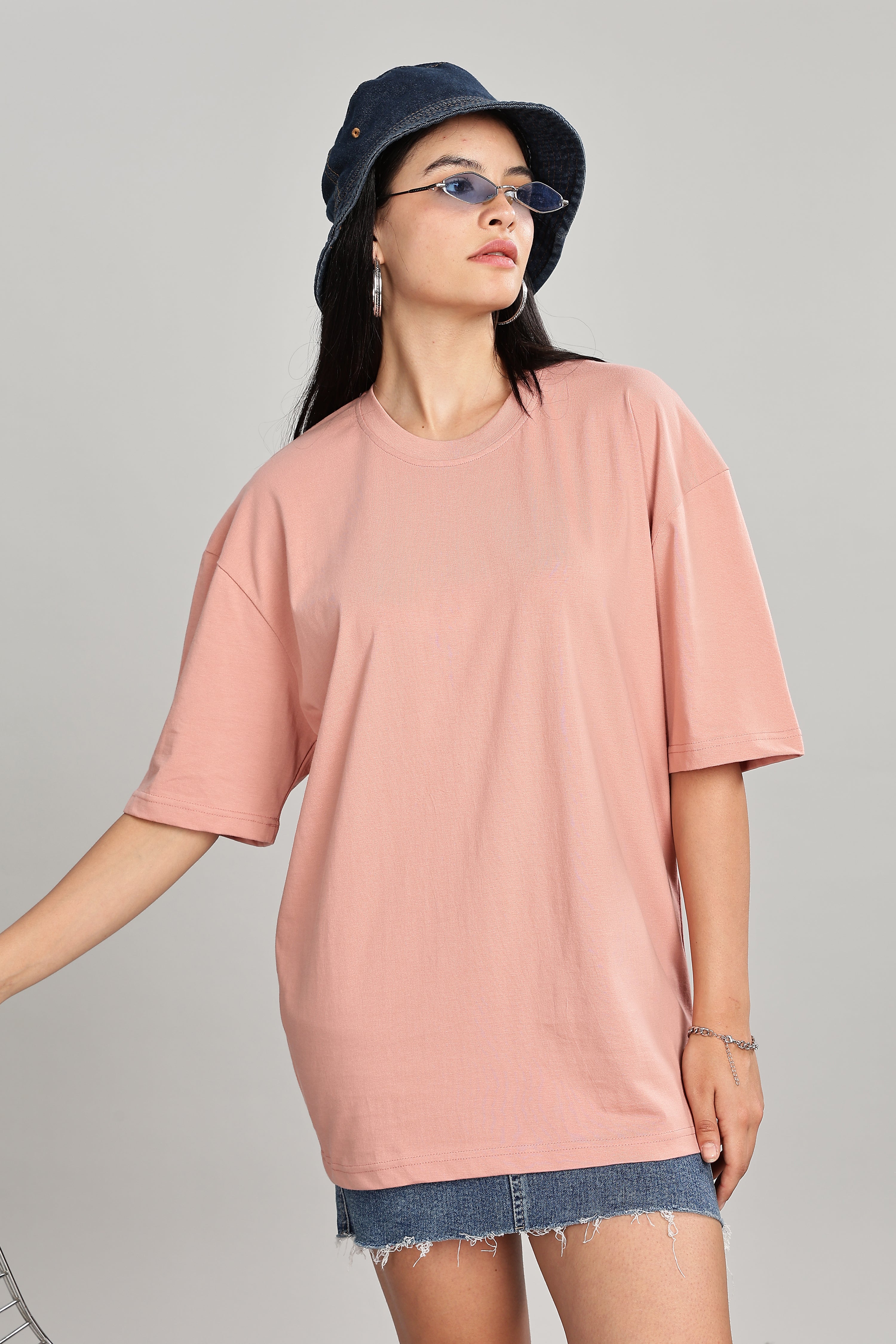 Peach Oversized T-Shirt