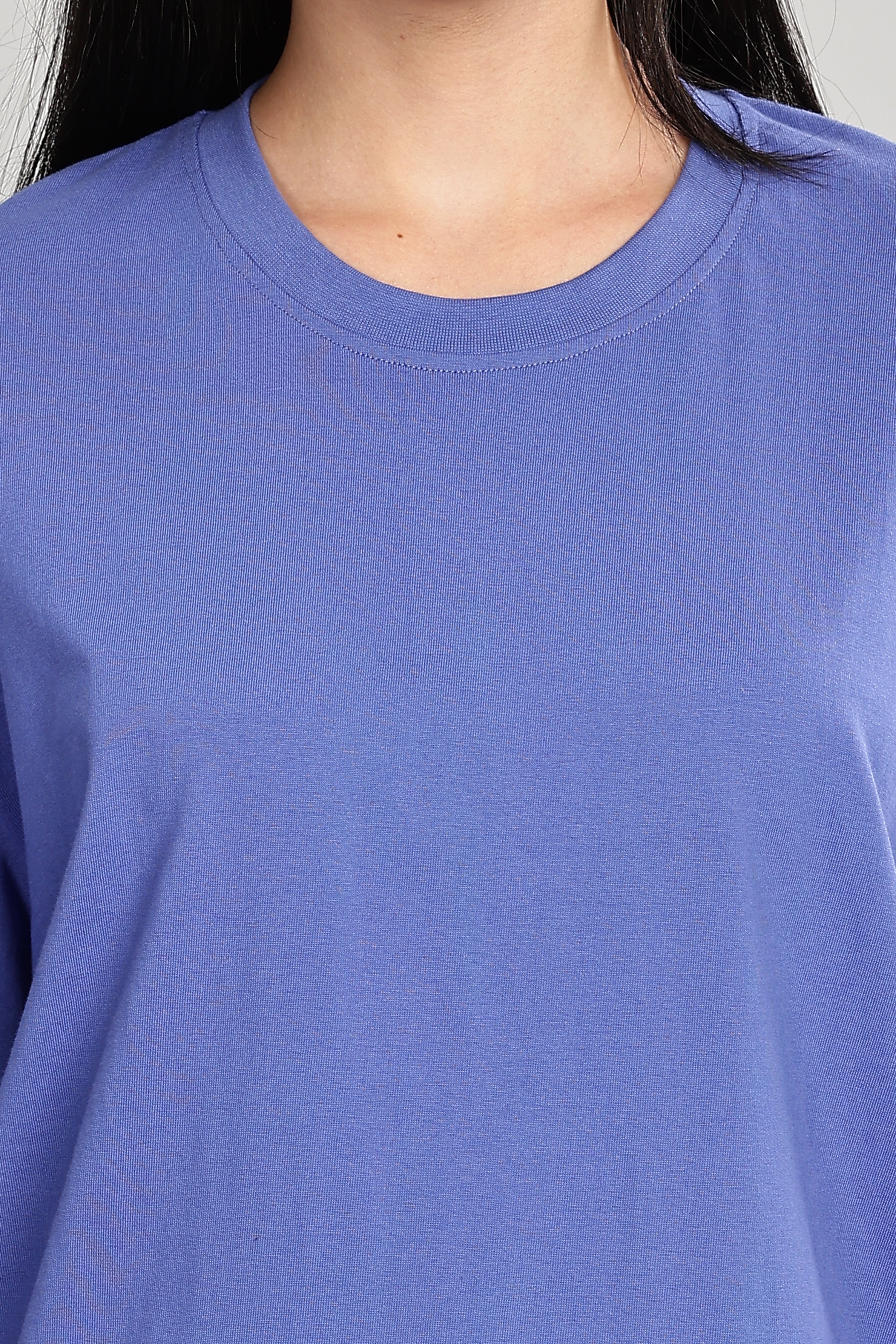 English Blue Oversized T-Shirt