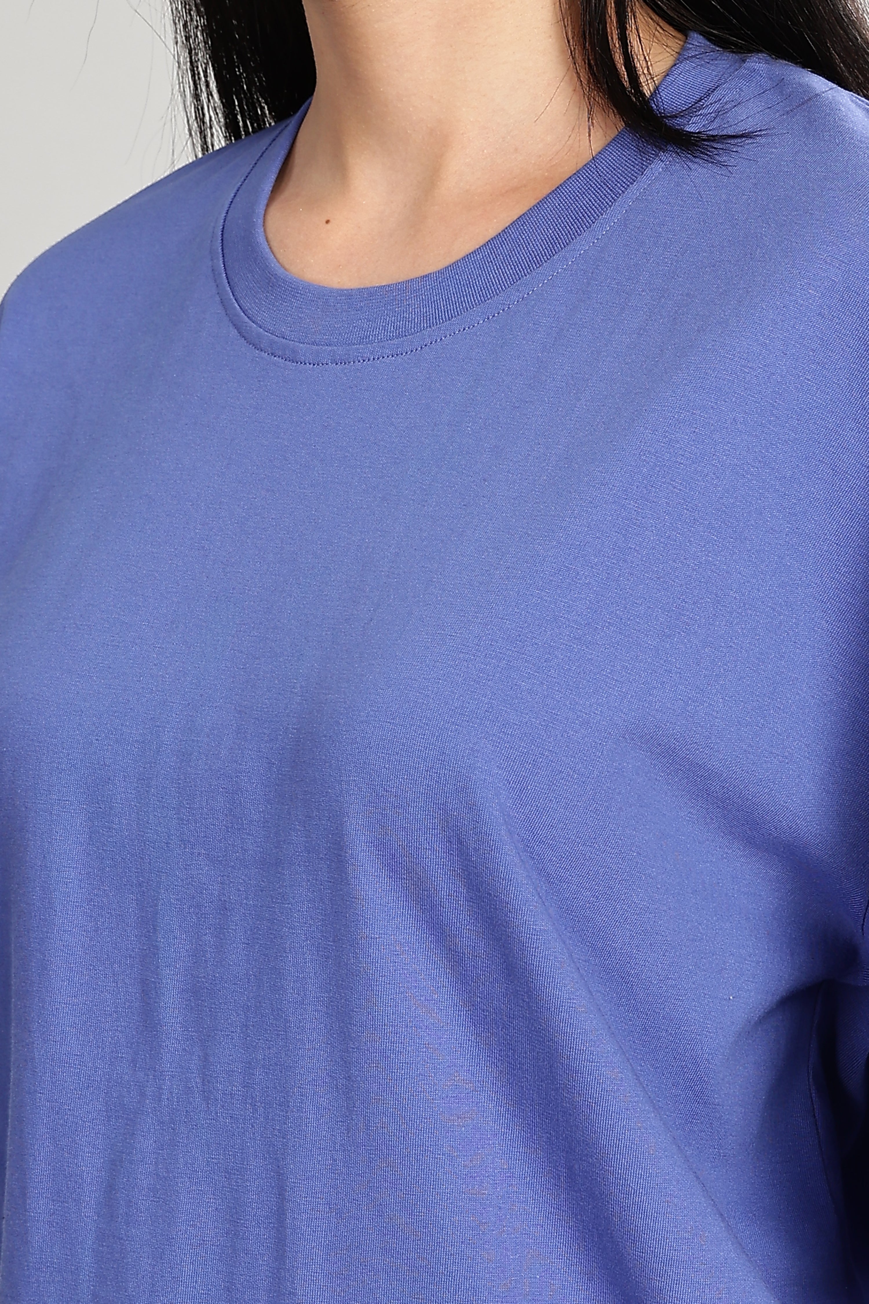 English Blue Oversized T-Shirt