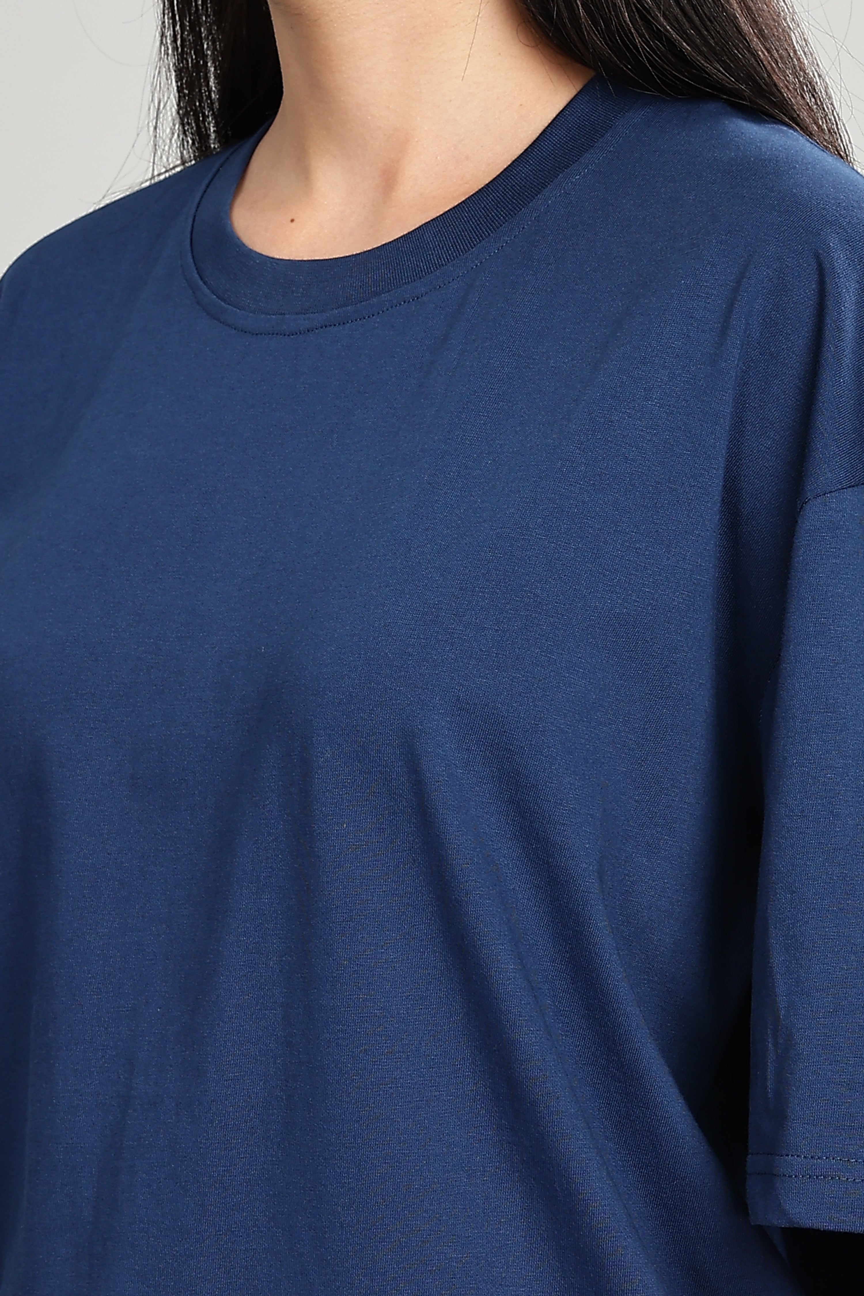 Teal Blue Oversized T-Shirt