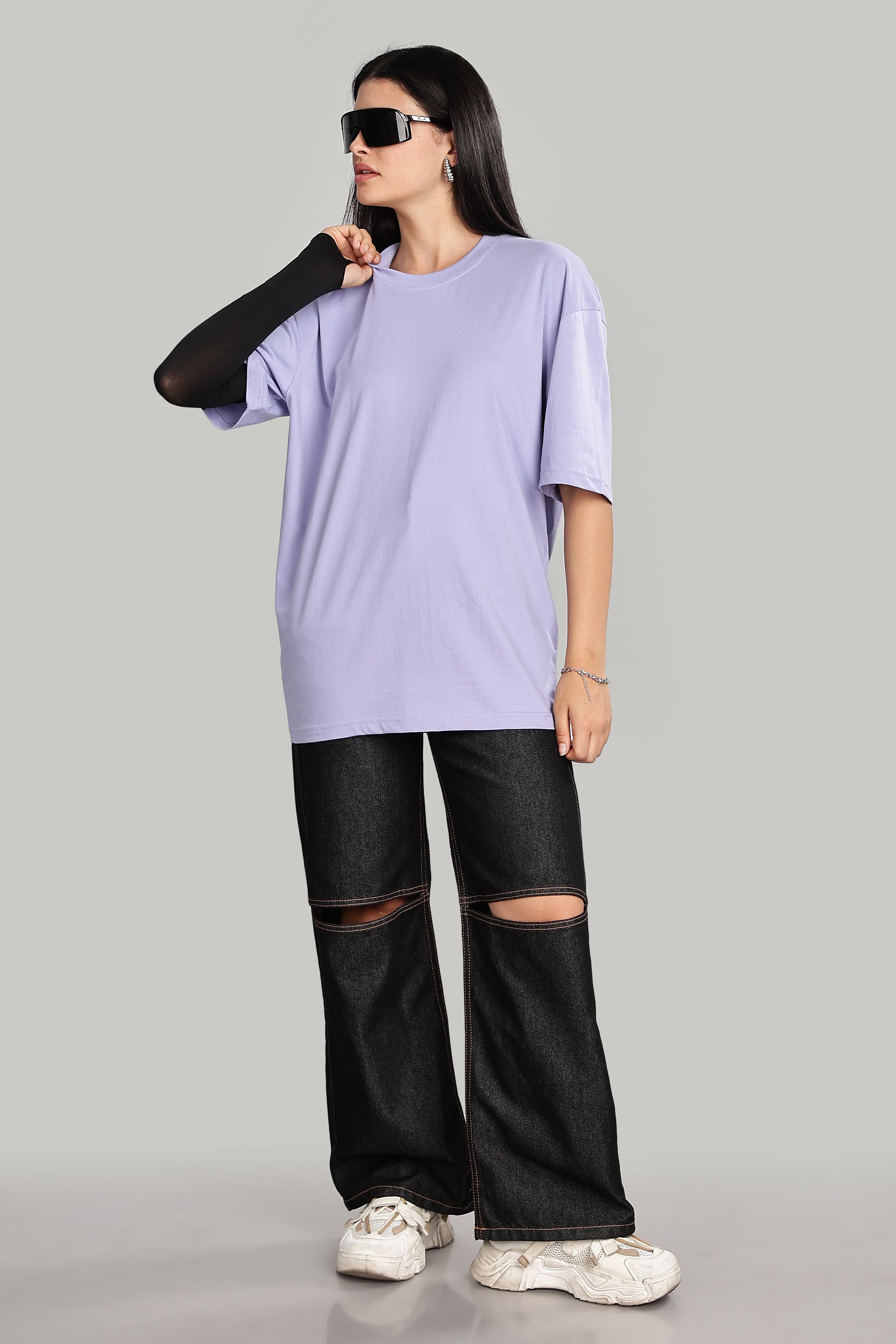 Sky Blue Oversized T-Shirt