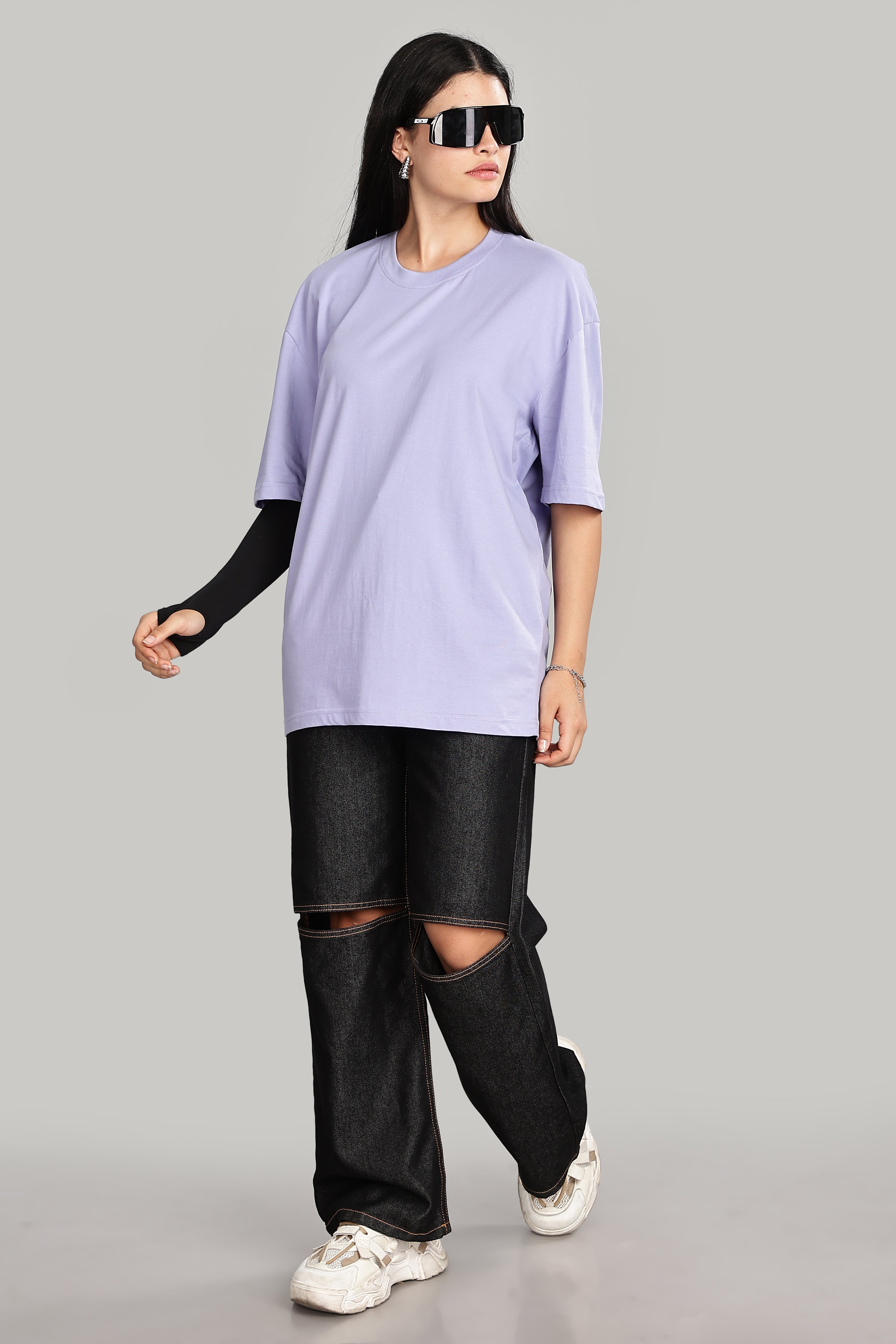 Sky Blue Oversized T-Shirt