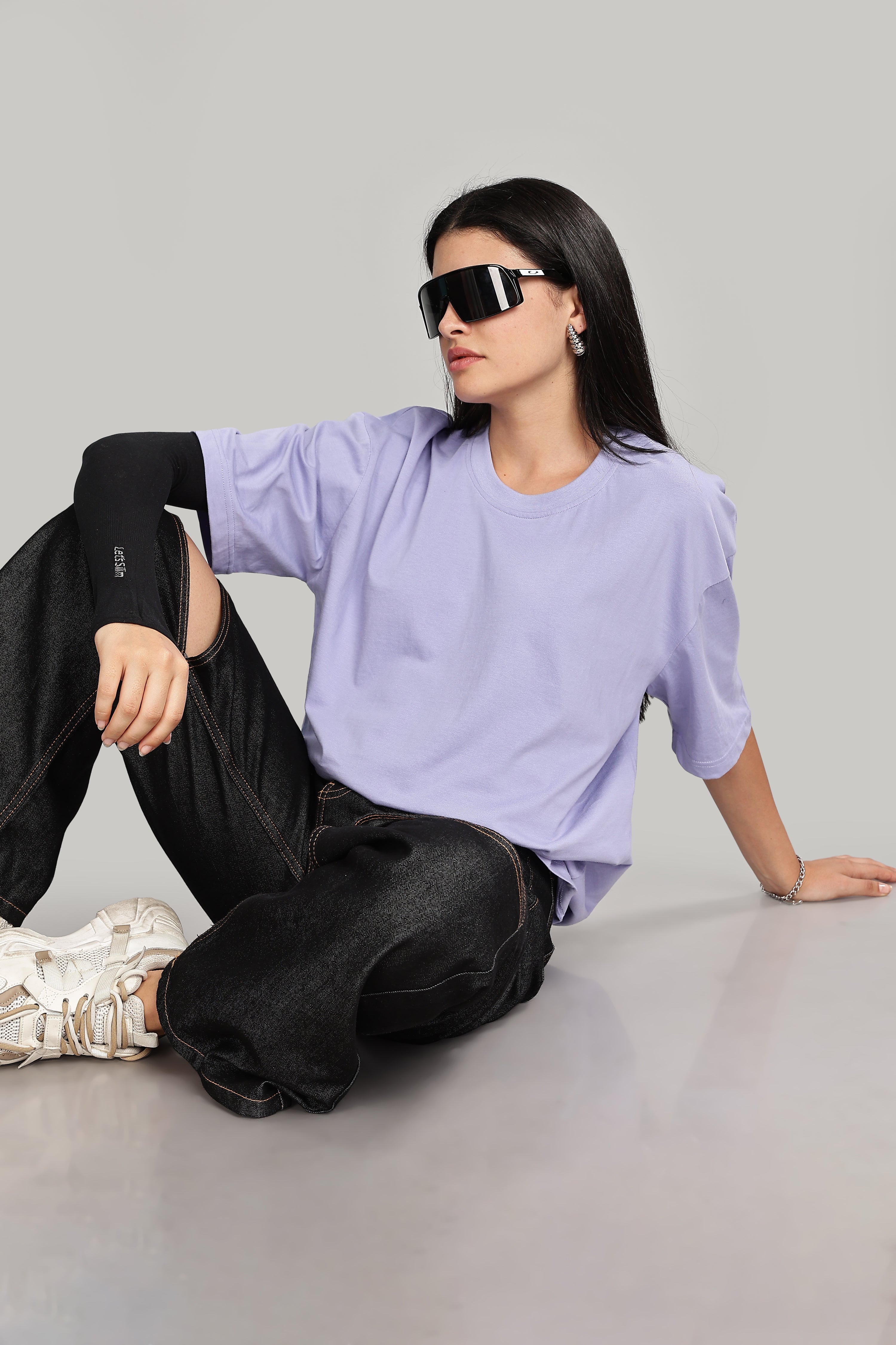 Sky Blue Oversized T-Shirt