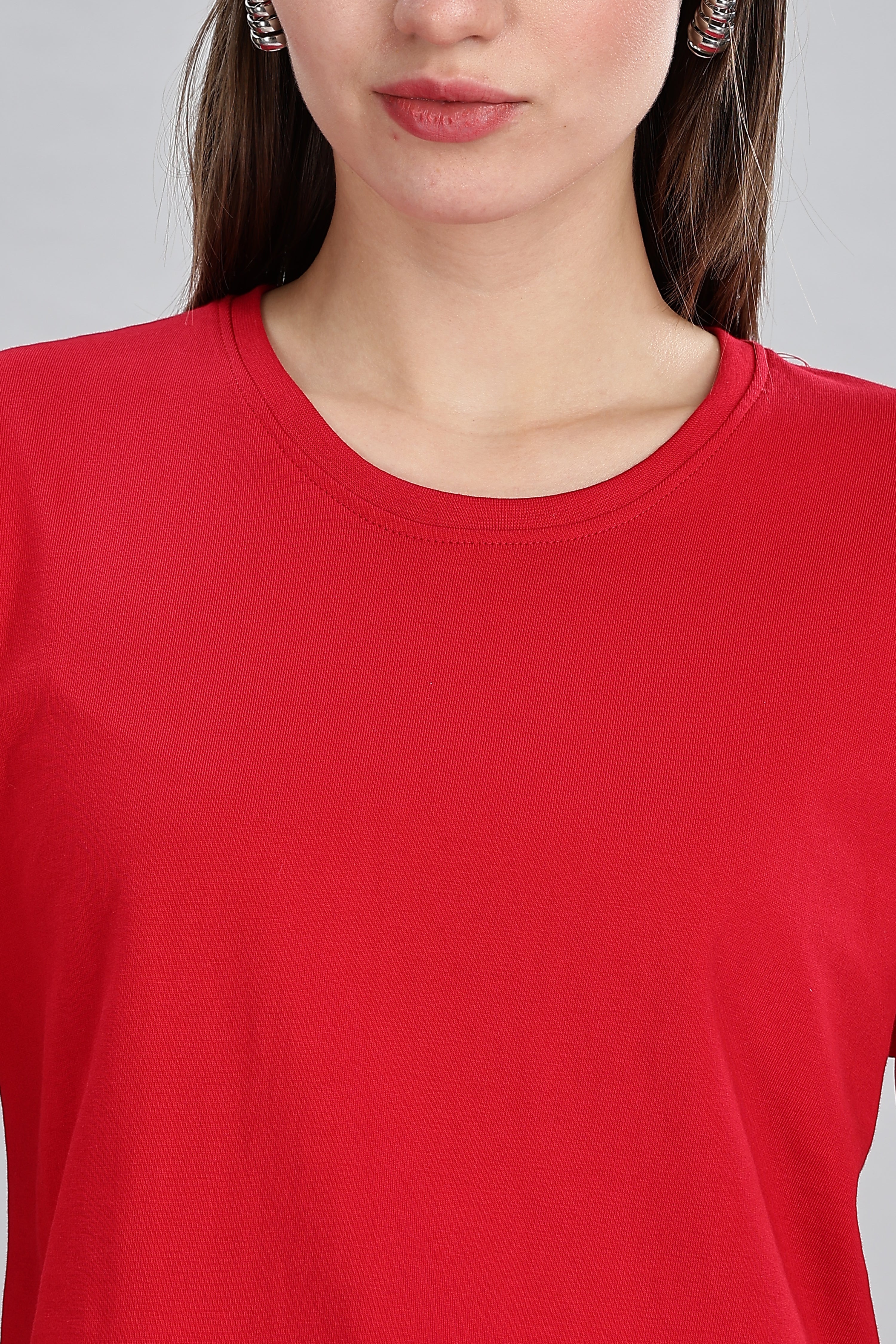Classic Red Crop Top