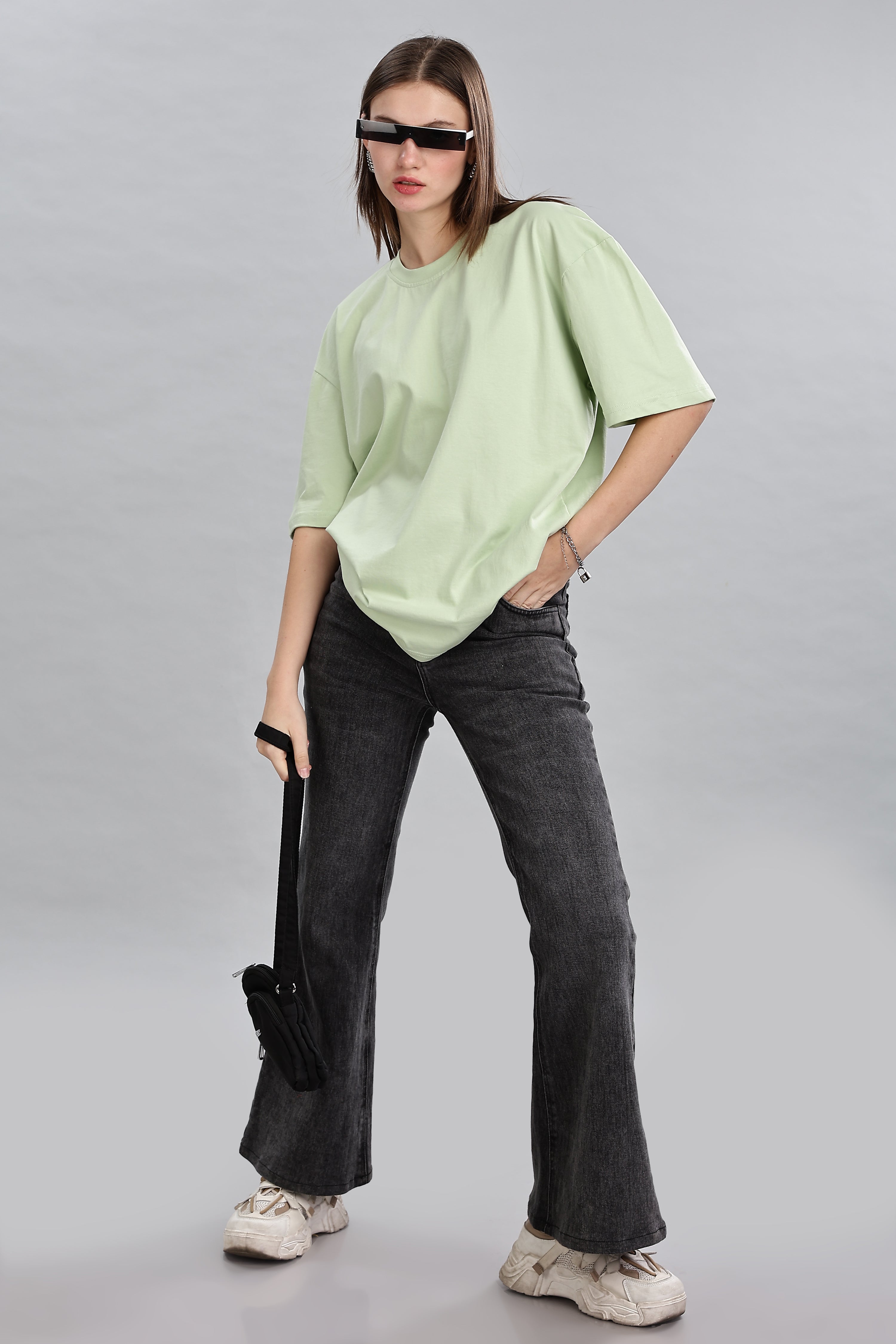 Seafoam Green Oversized T-Shirt