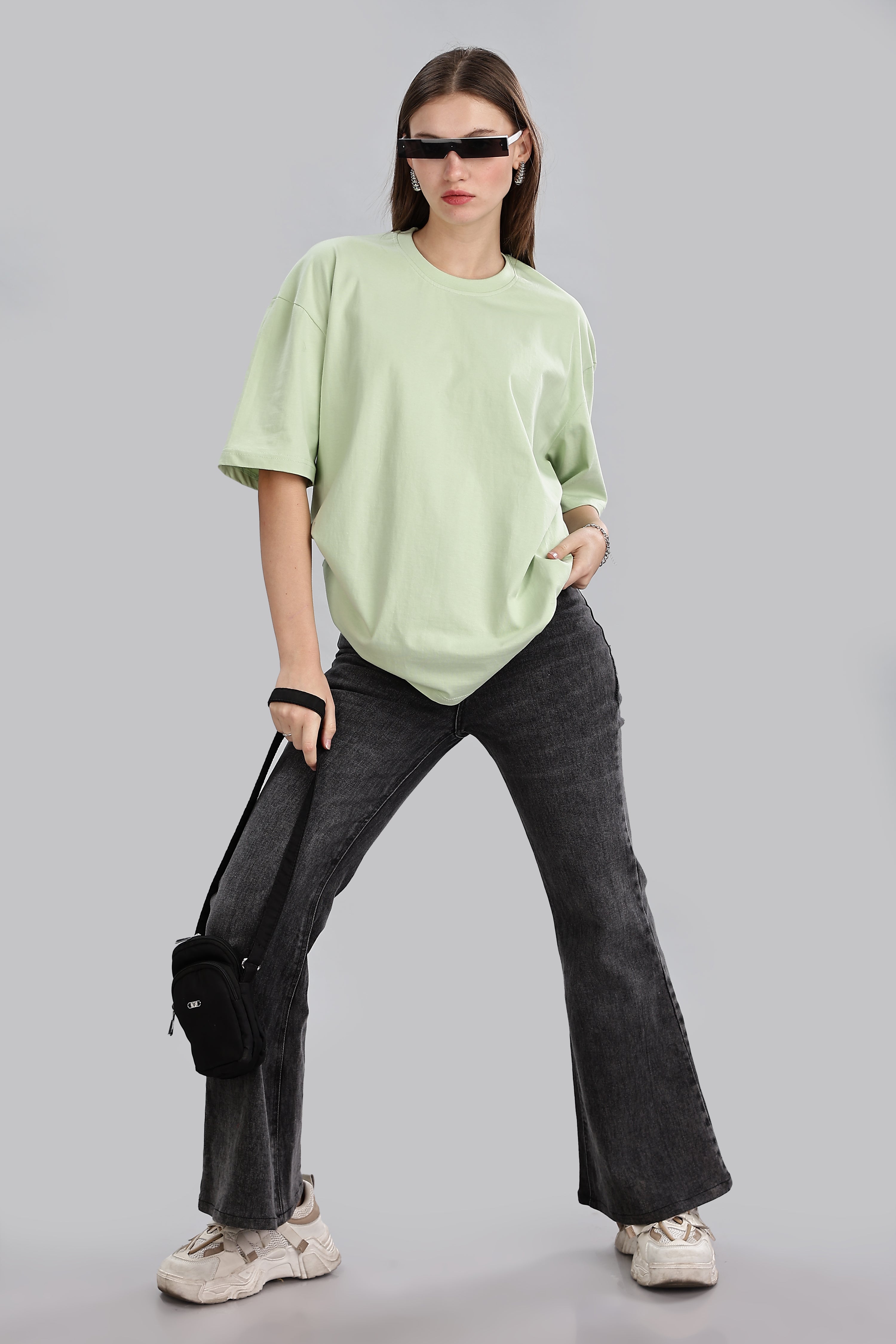 Seafoam Green Oversized T-Shirt