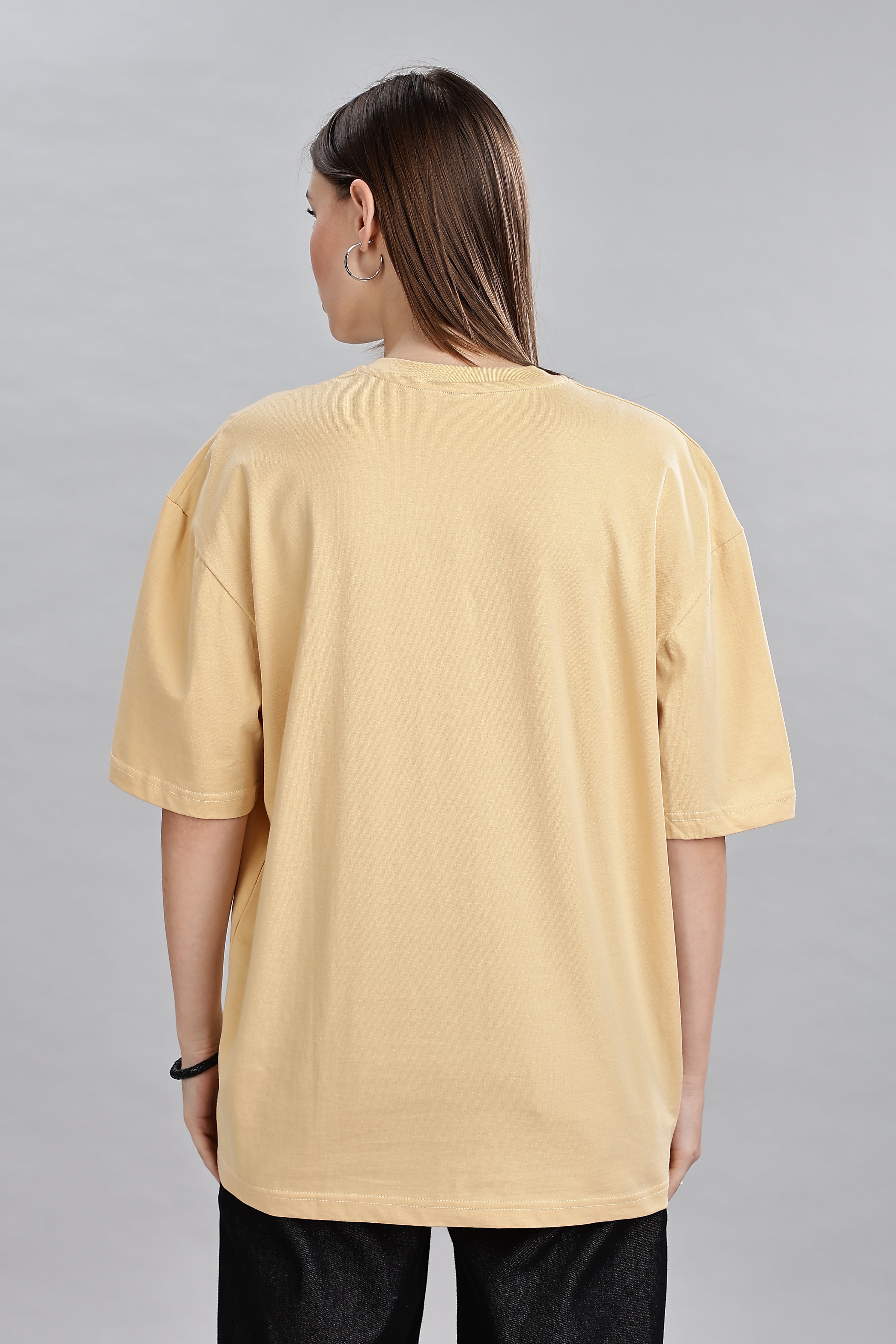 Cream Oversized T-Shirt