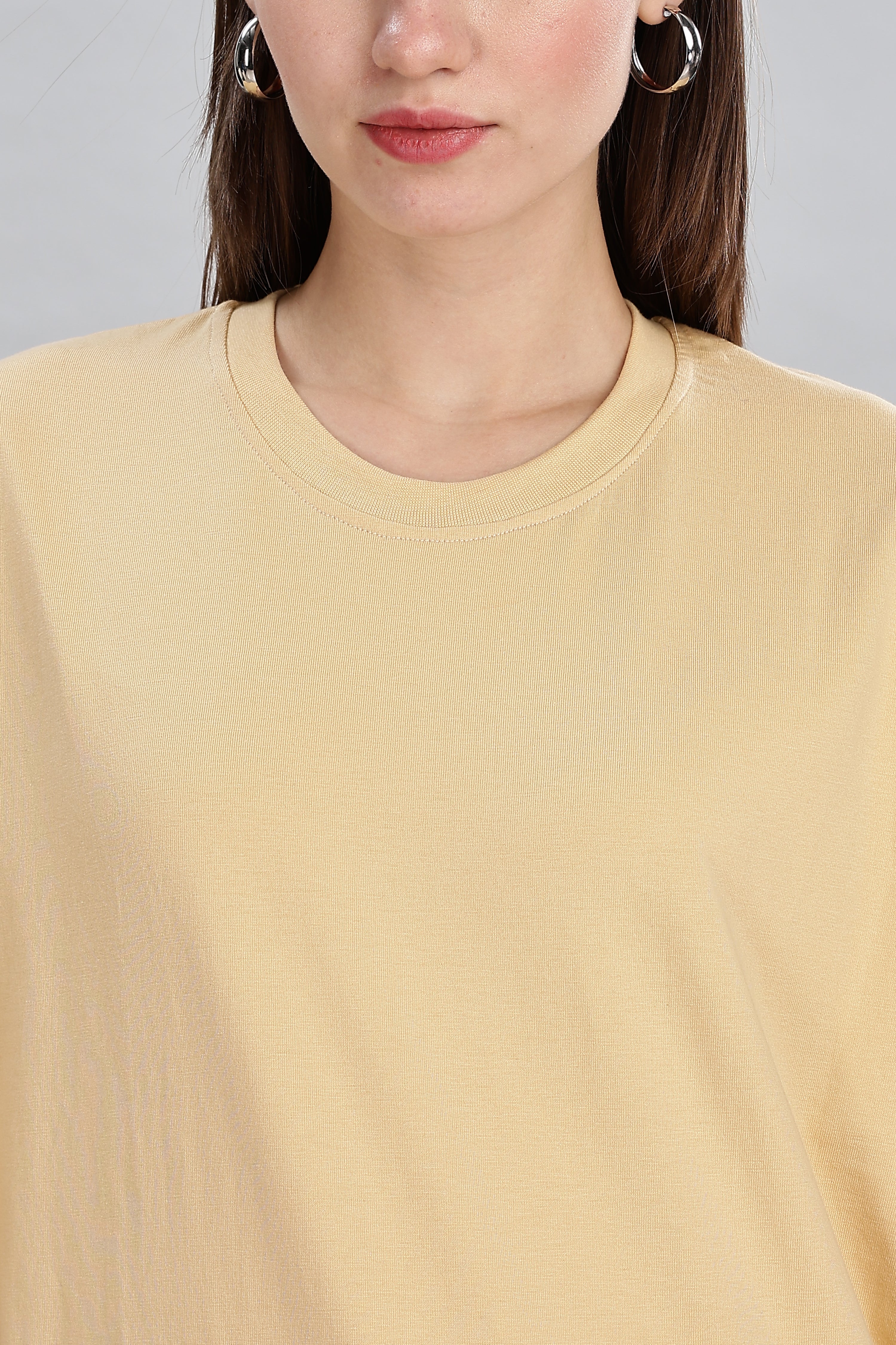 Cream Oversized T-Shirt