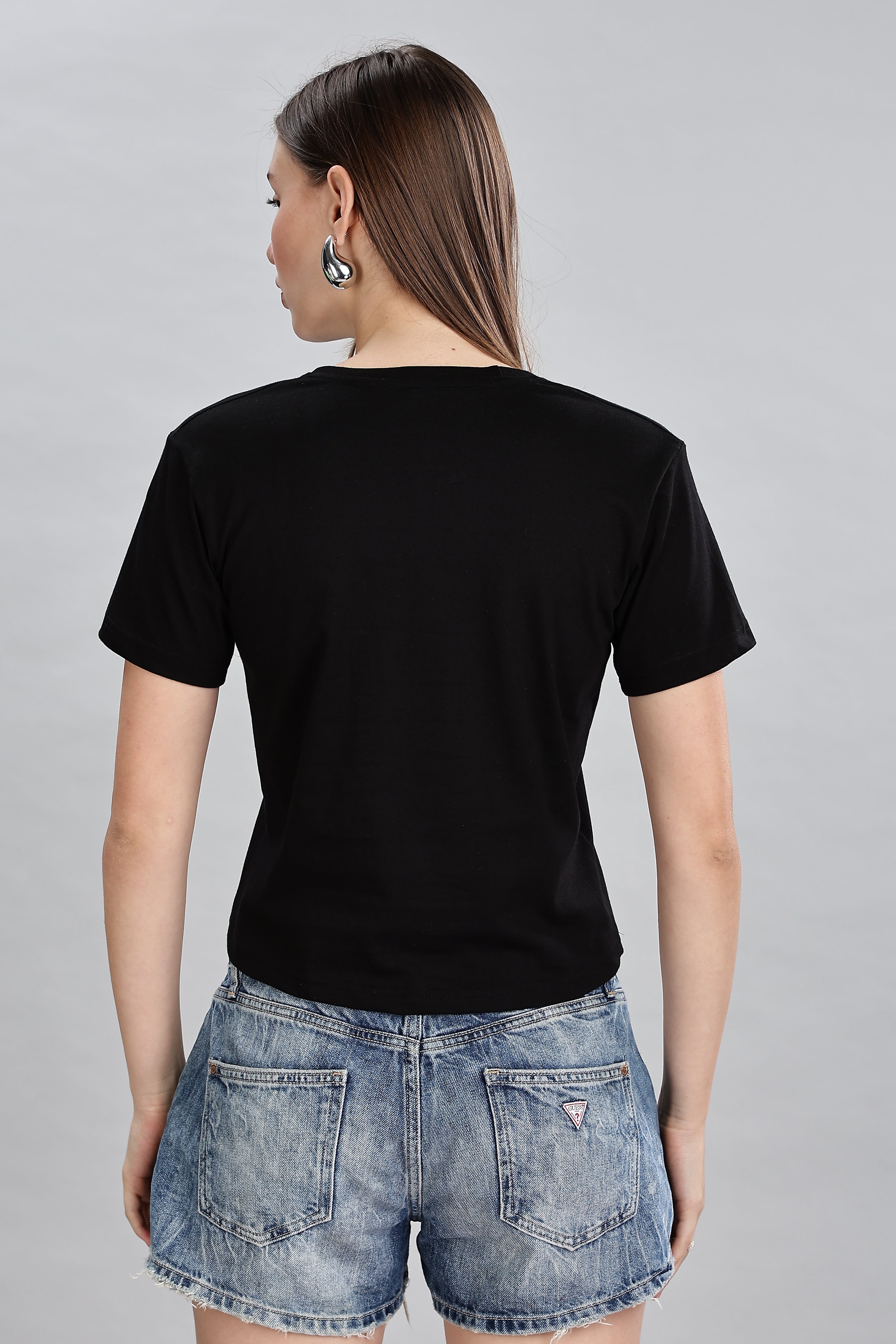 Black Crop Top