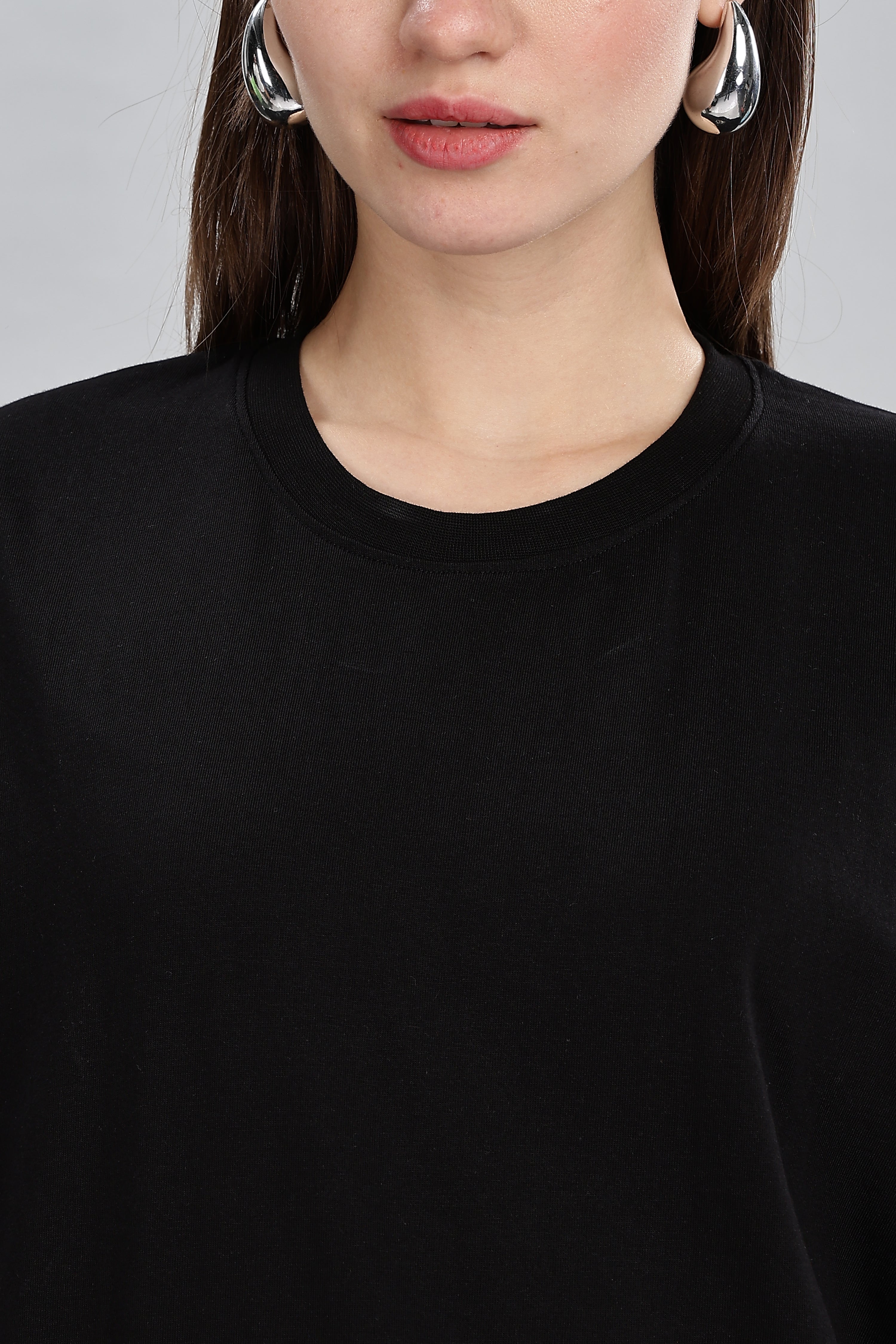 Black Oversized T-Shirt