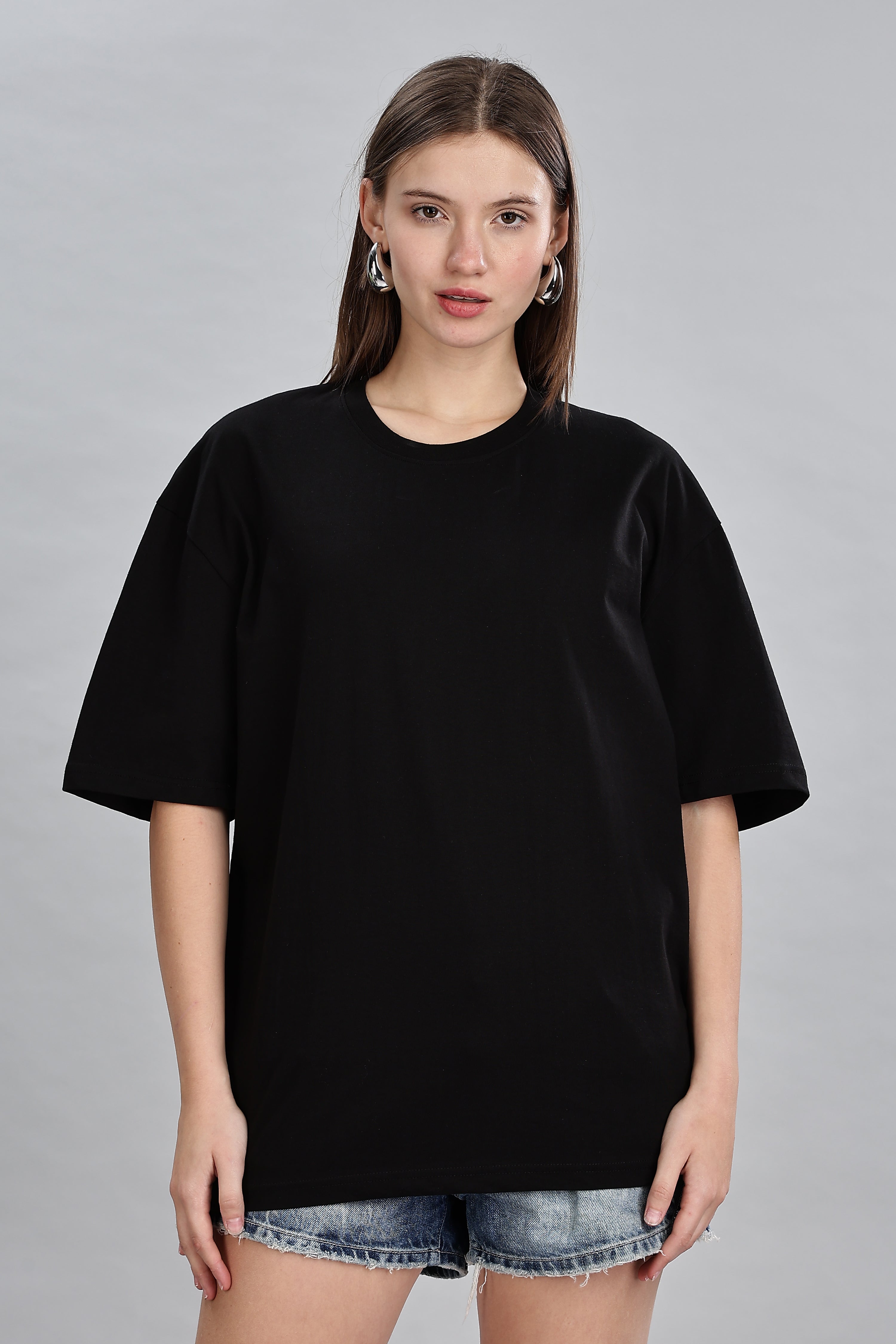 Black Oversized T-Shirt