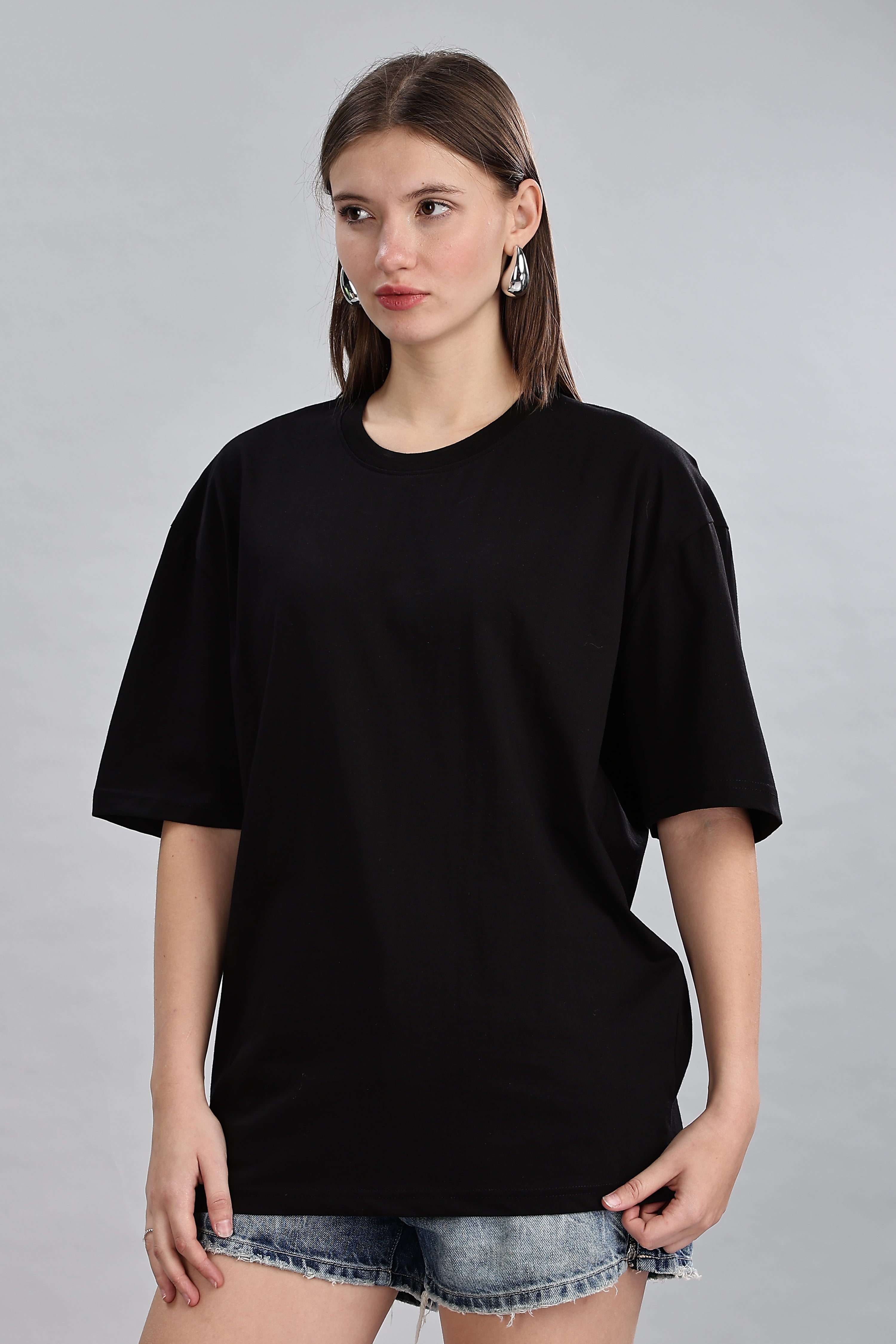 Black Oversized T-Shirt