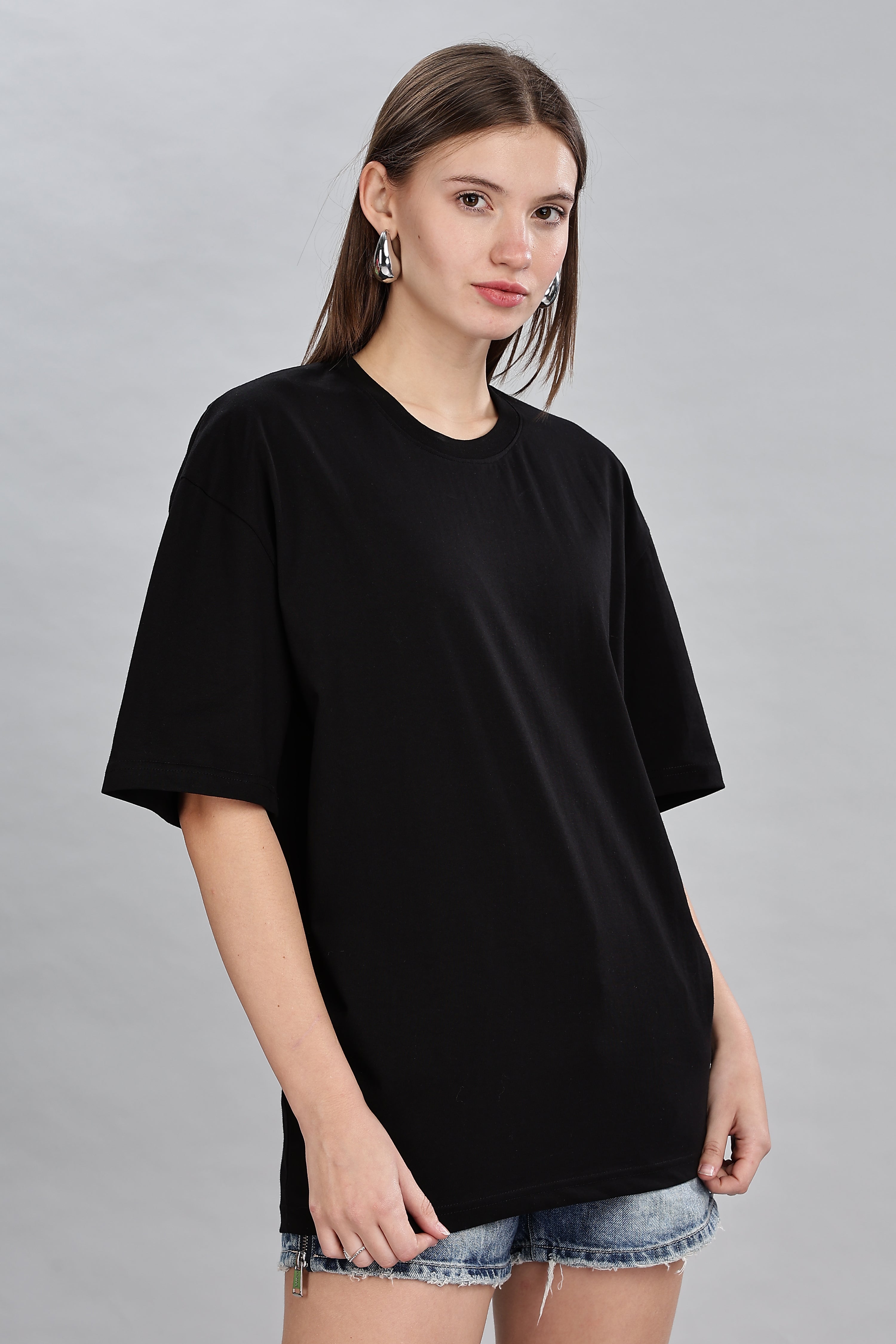Black Oversized T-Shirt
