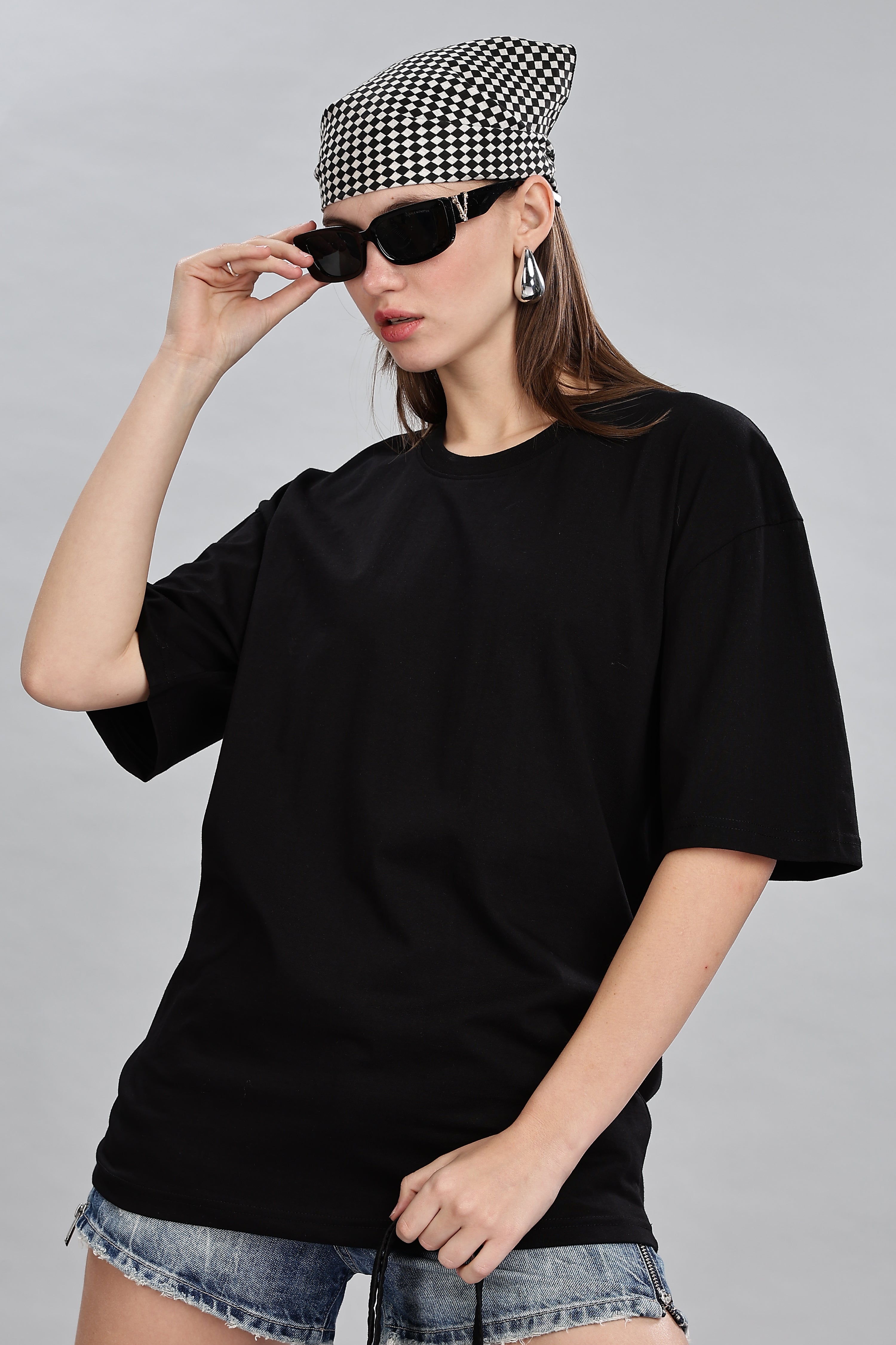 Black Oversized T-Shirt