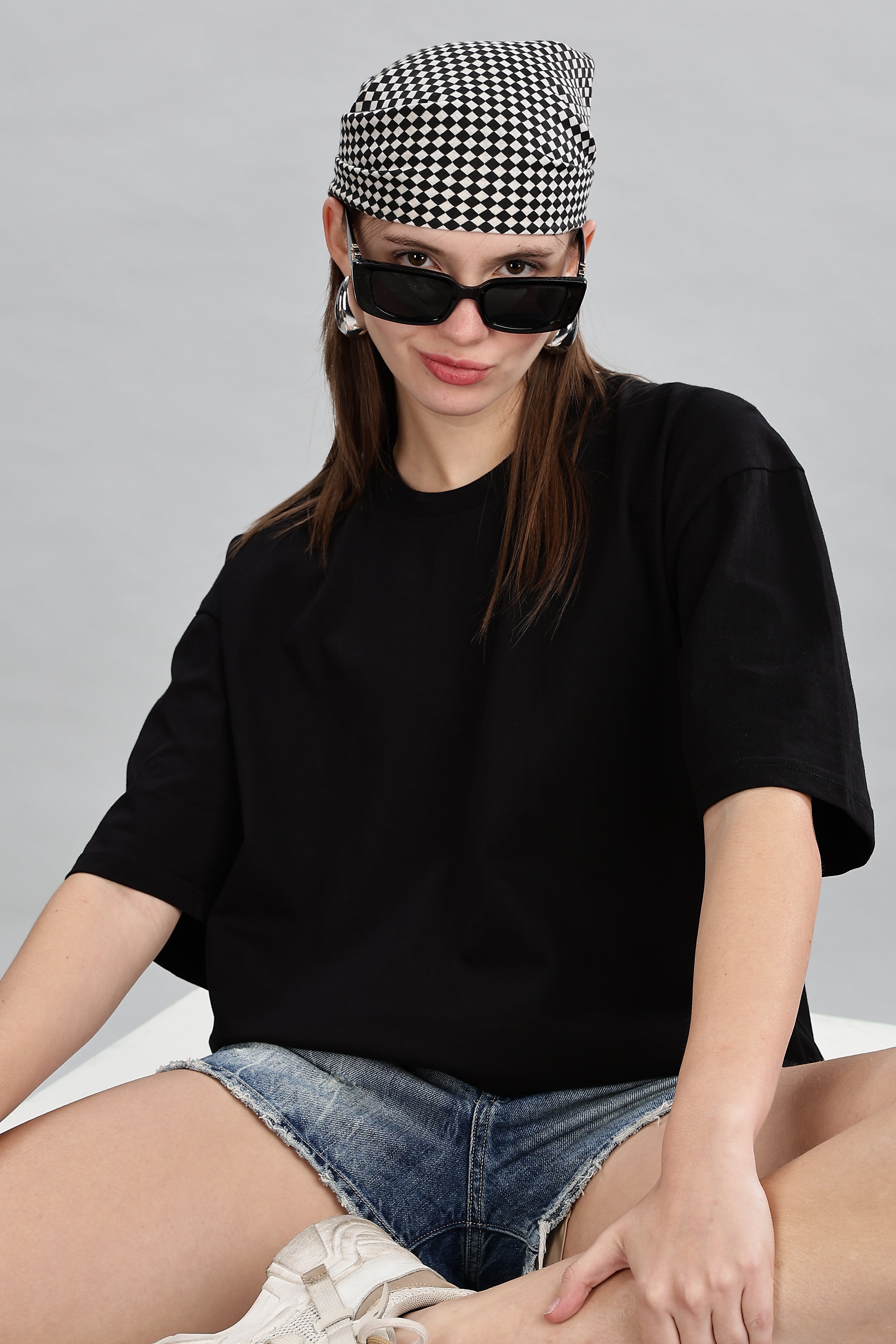 Black Oversized T-Shirt