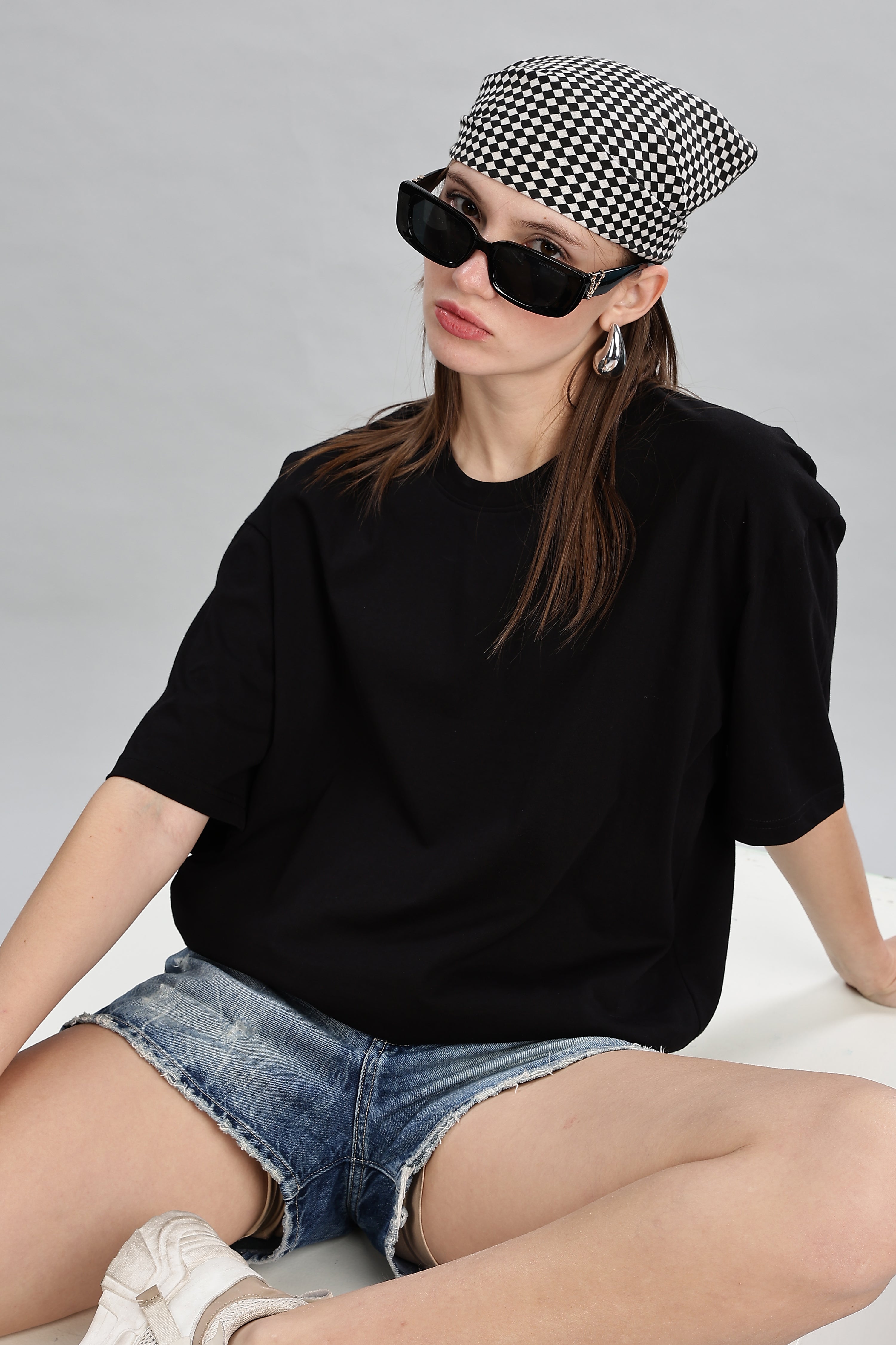 Black Oversized T-Shirt