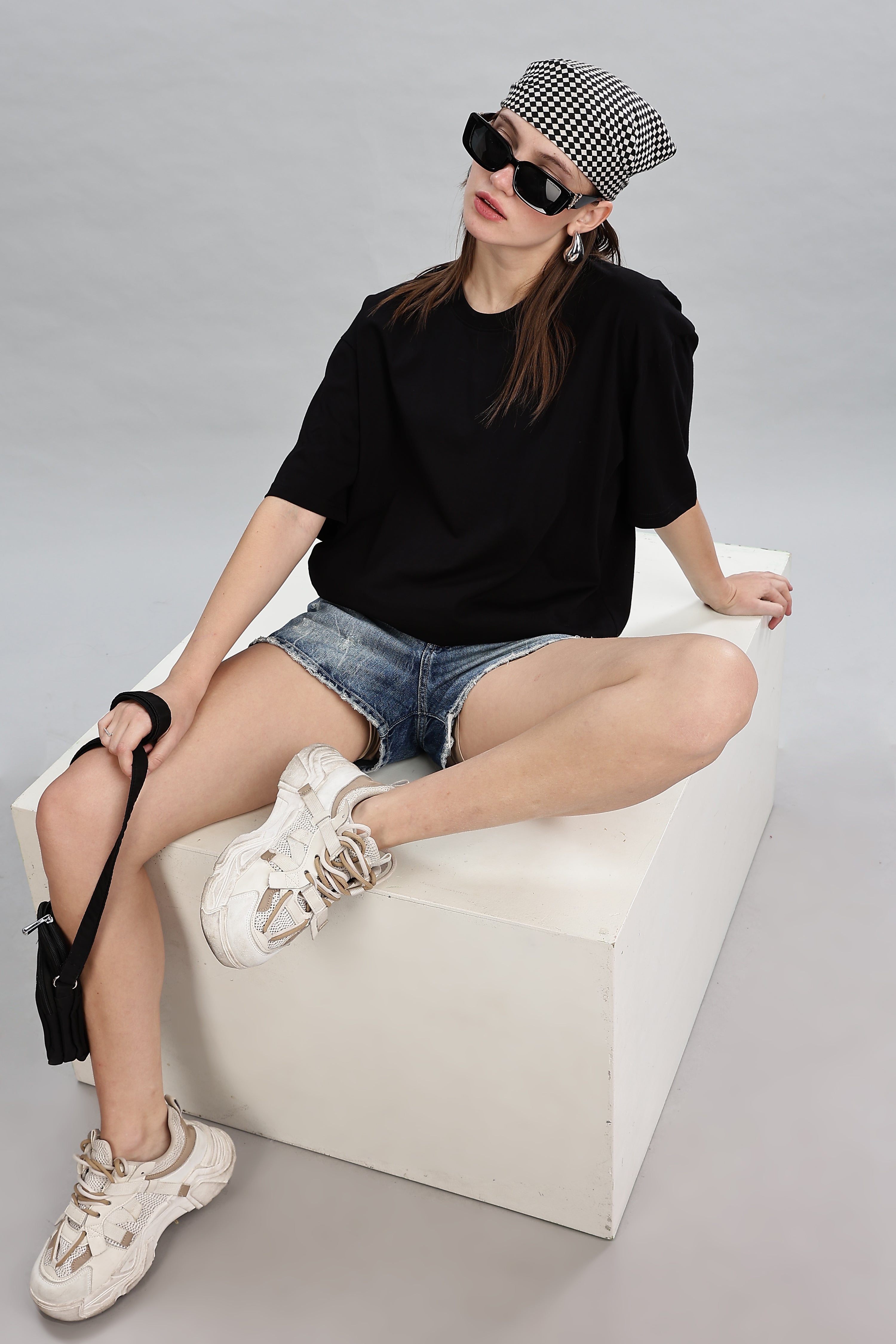 Black Oversized T-Shirt