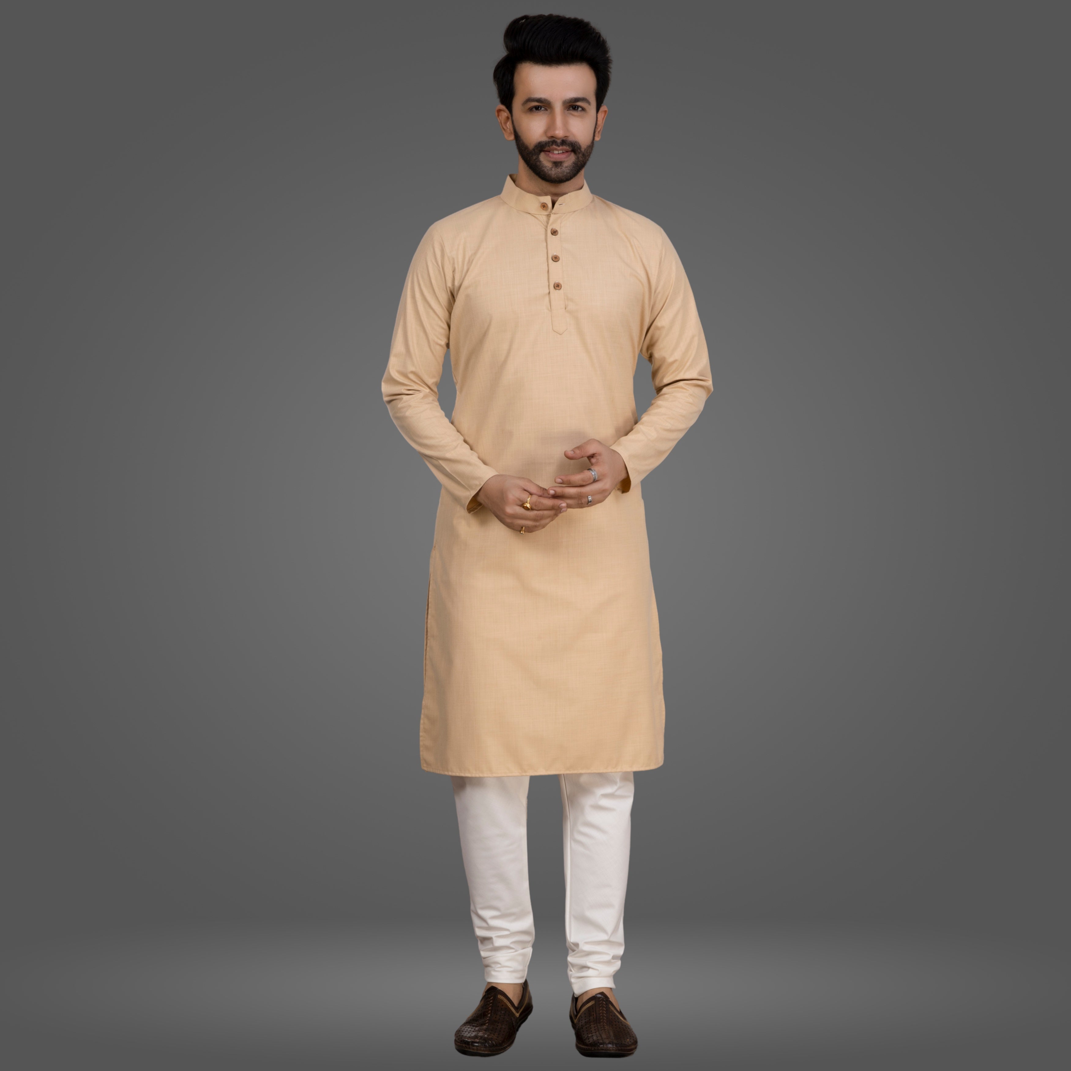 Mellow Buff Premium Cotton Kurta Pajama
