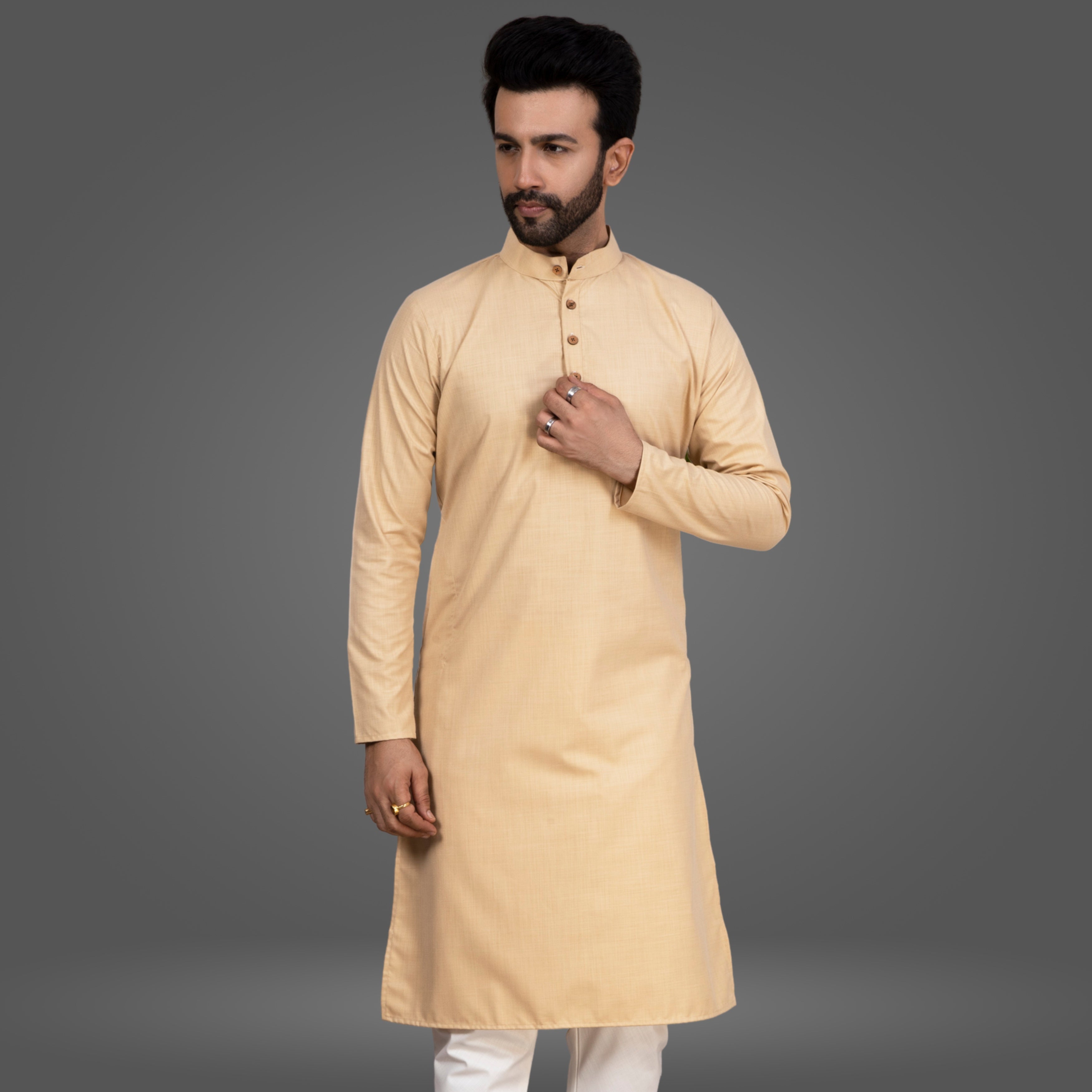 Mellow Buff Premium Cotton Kurta Pajama