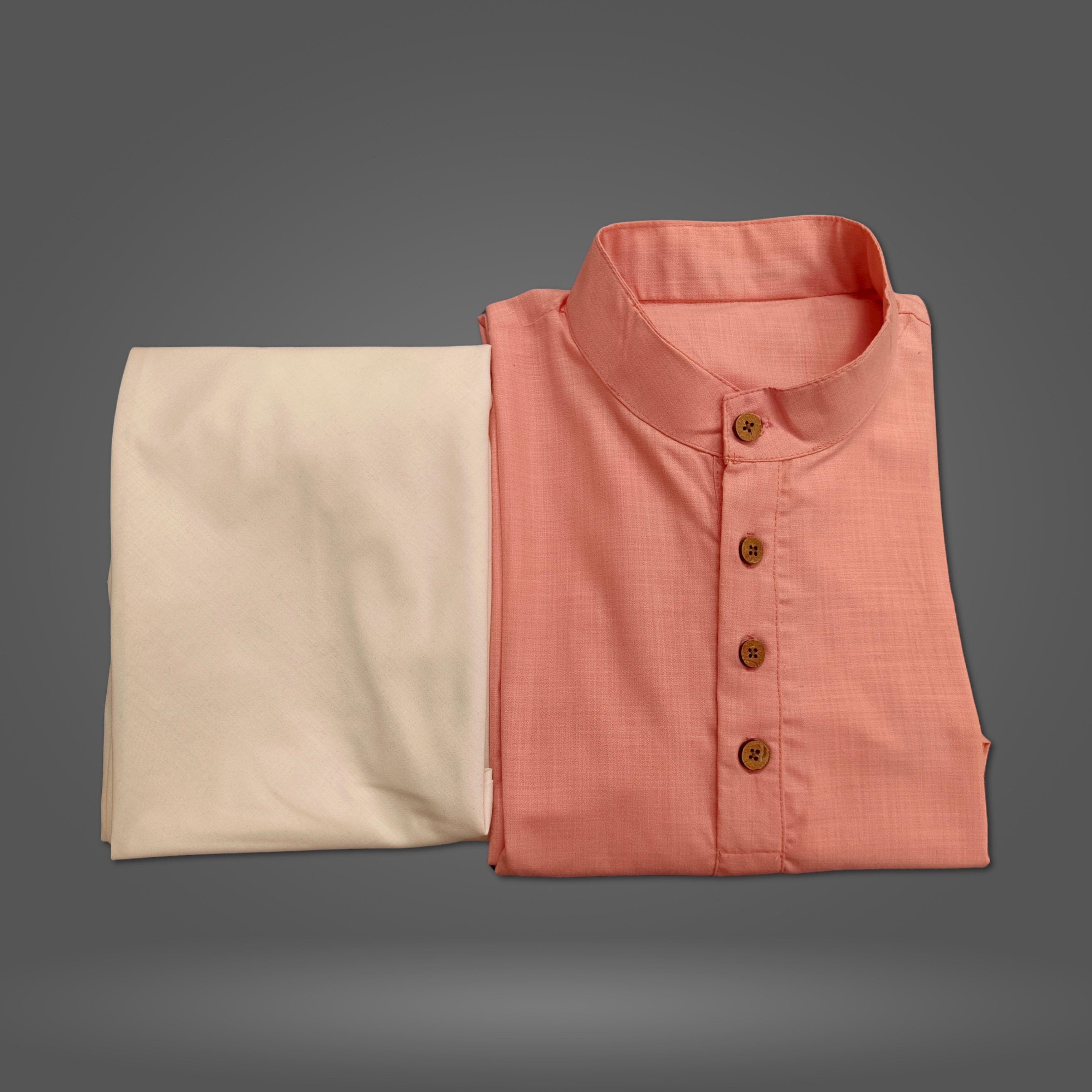 Bubblegum Pink Premium Cotton Kurta Pajama